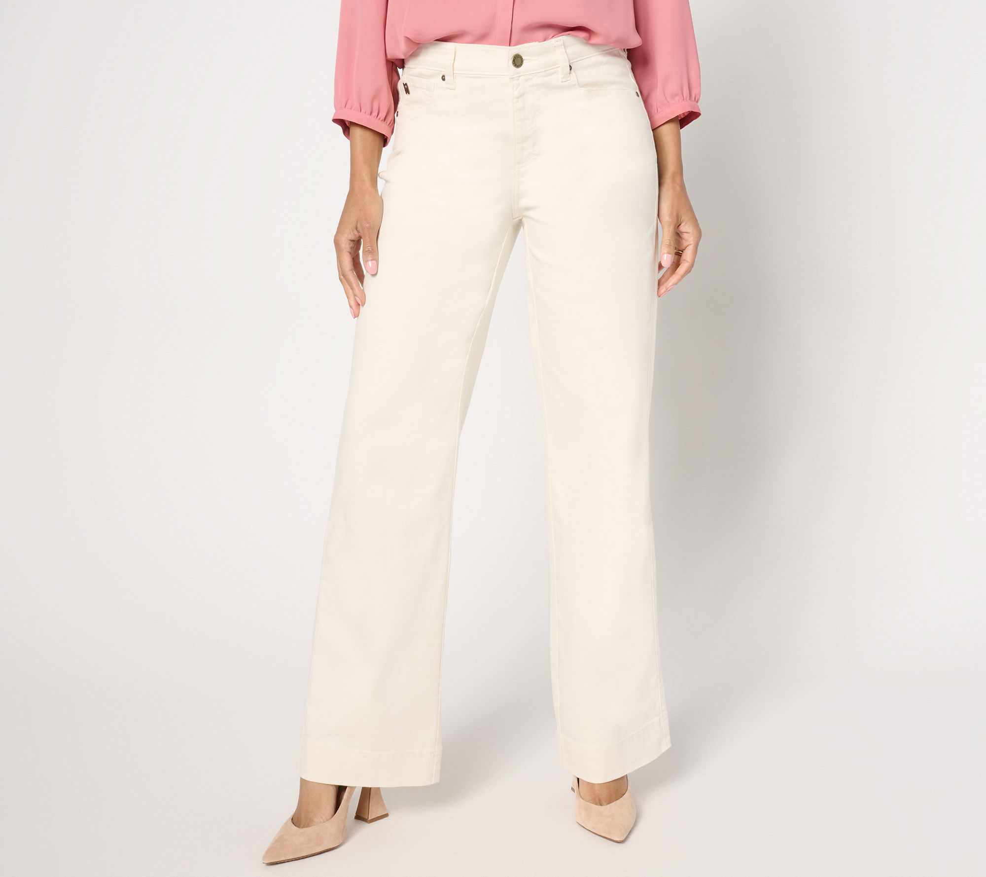 "As Is" Belle by Kim Gravel Pet TripleLuxe Twill Dressy Trouser Jean