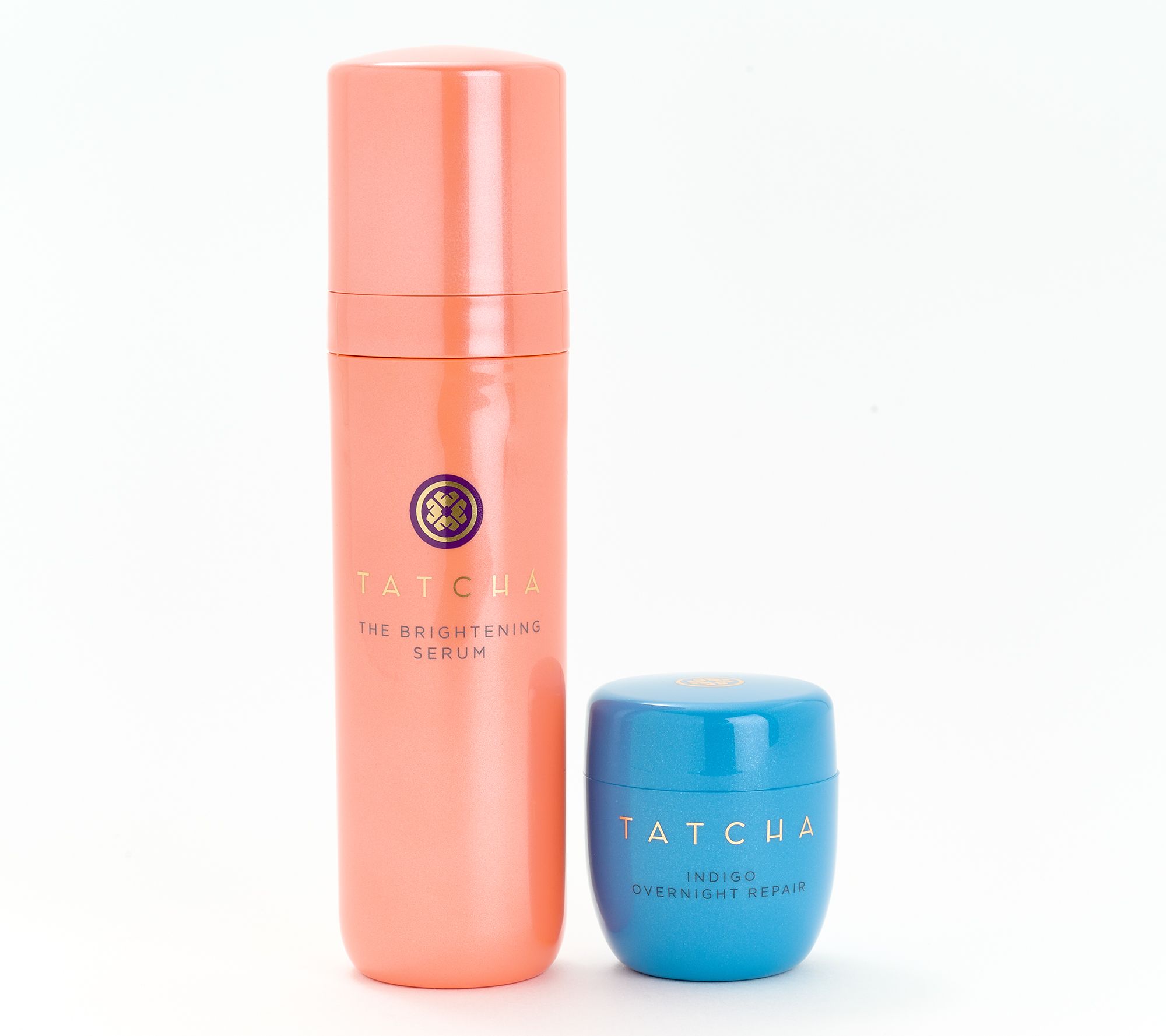 TATCHA Brightening Serum & Travel Indigo Overnight Cream