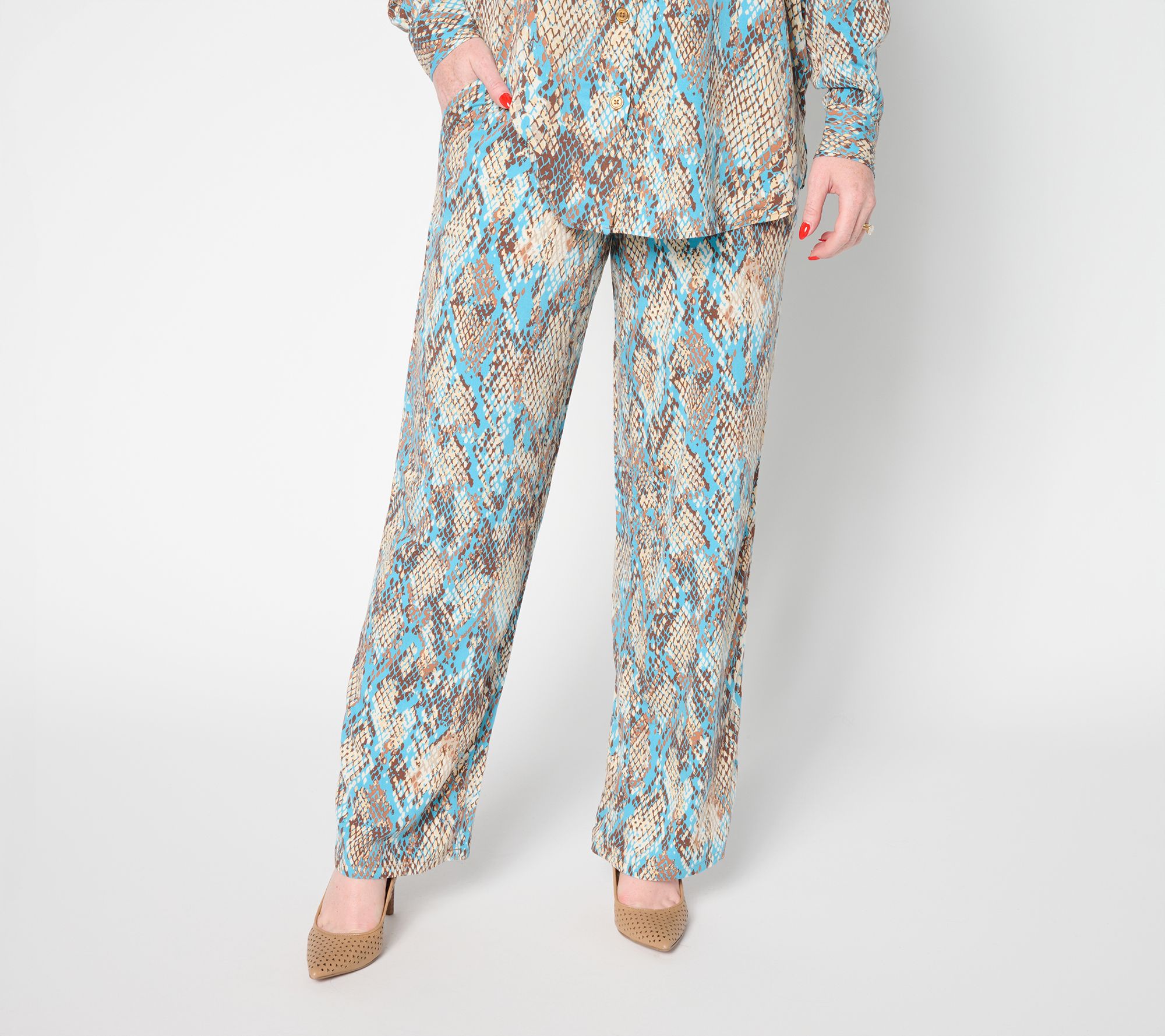 Brandis Dress Out Loud Tall Print or Solid Relaxed Pants