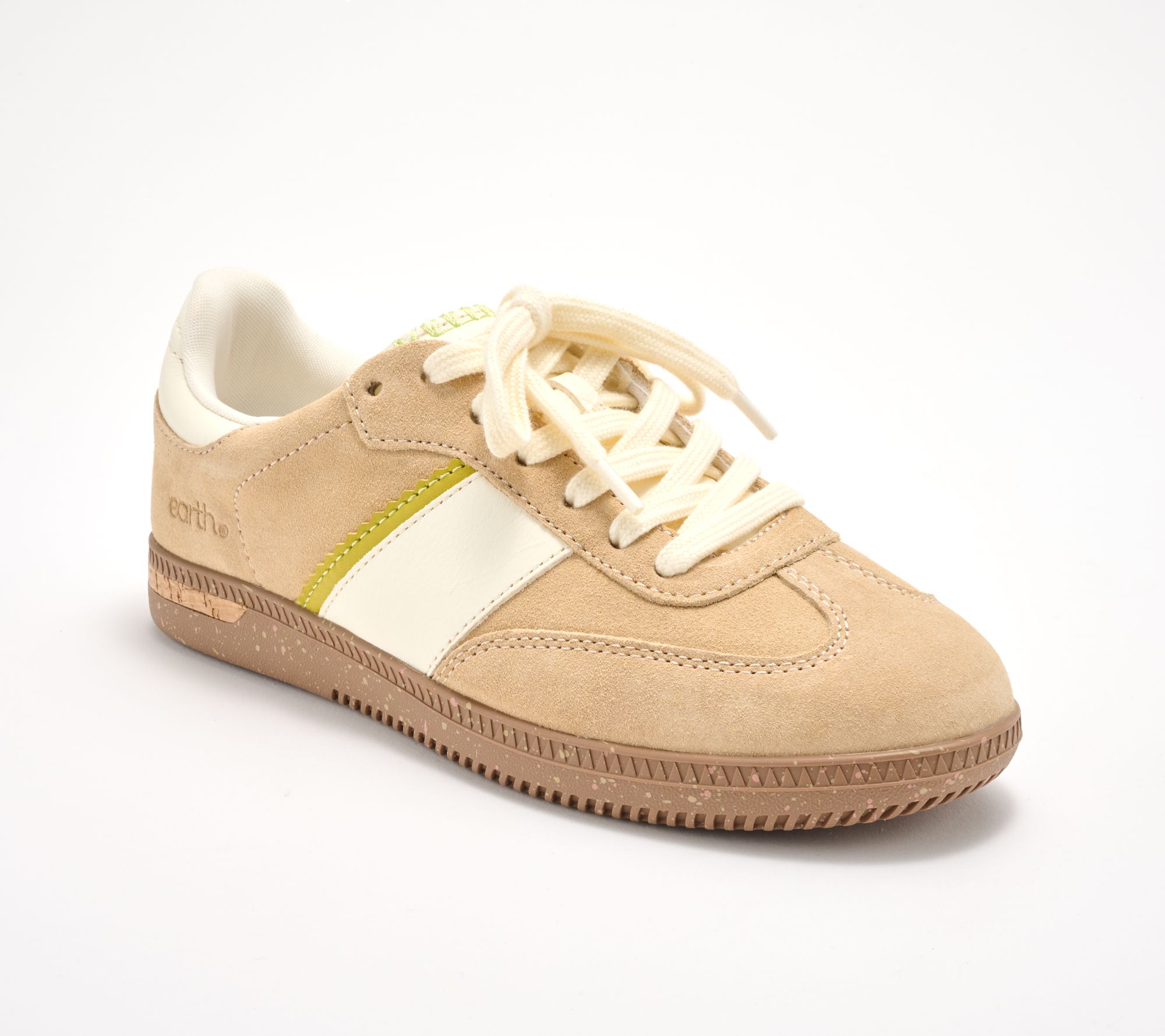 Earth Suede Lace Up Casual Sneaker - Penny