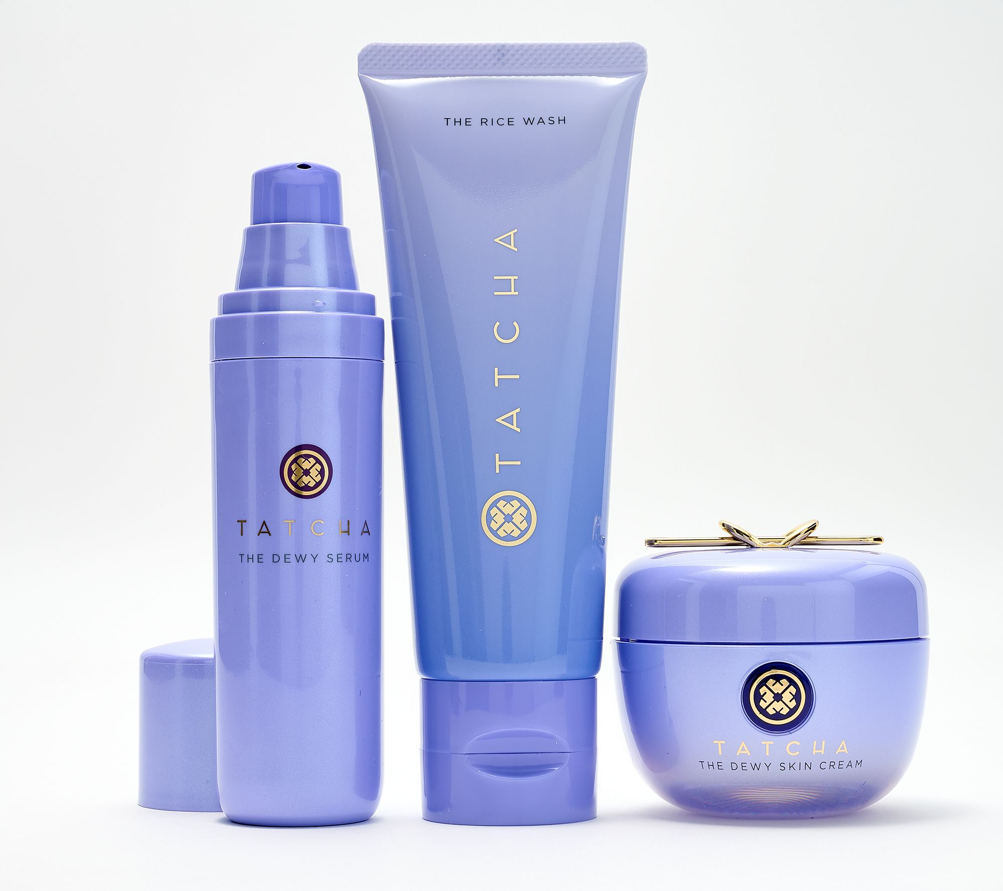 TATCHA Dewy Skin Cream & Dewy Serum w/ Rice Wash 3pc Auto-Delivery