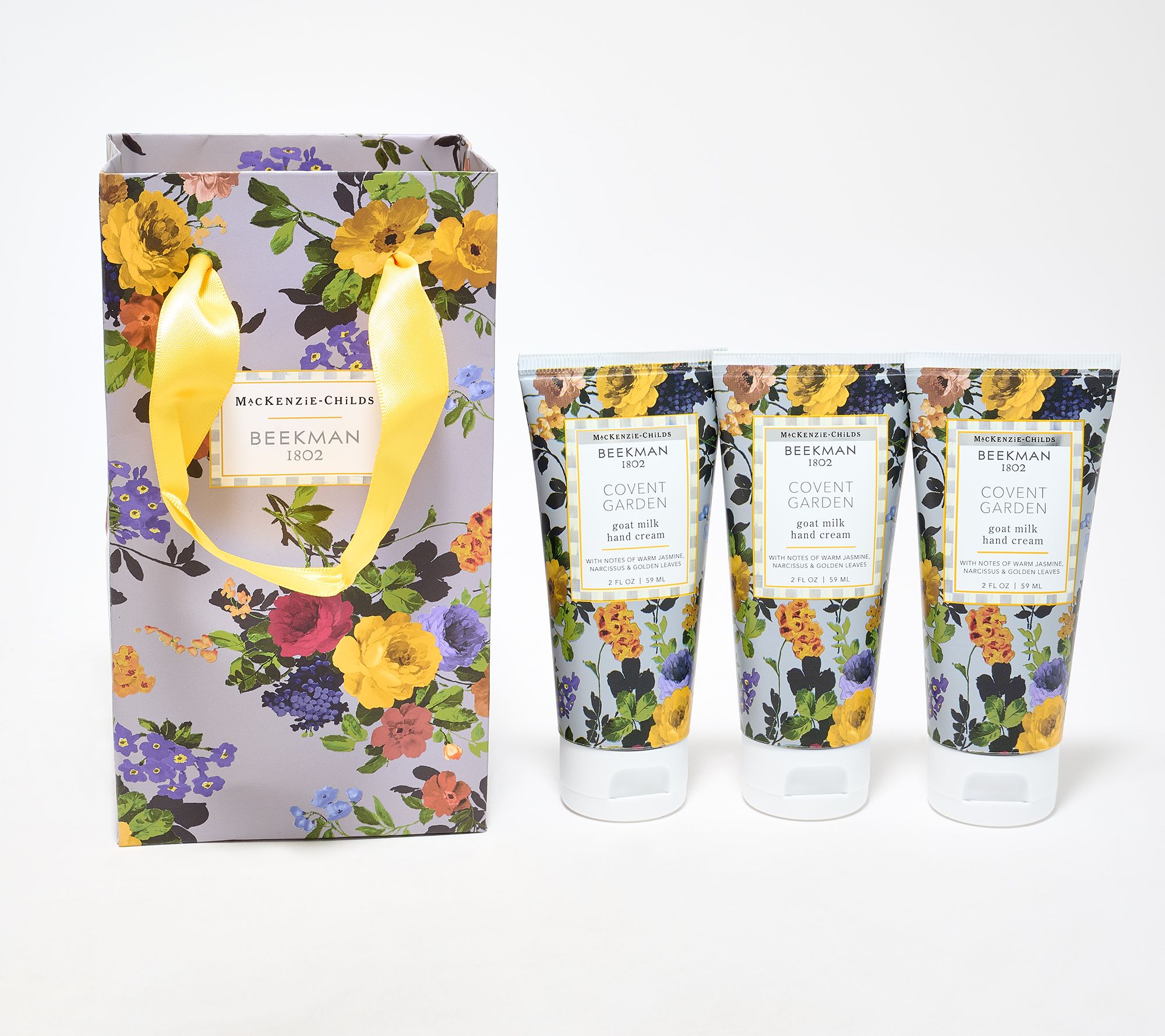 Beekman 1802 x MacKenzie Childs Goat Milk Hand Cream Trio