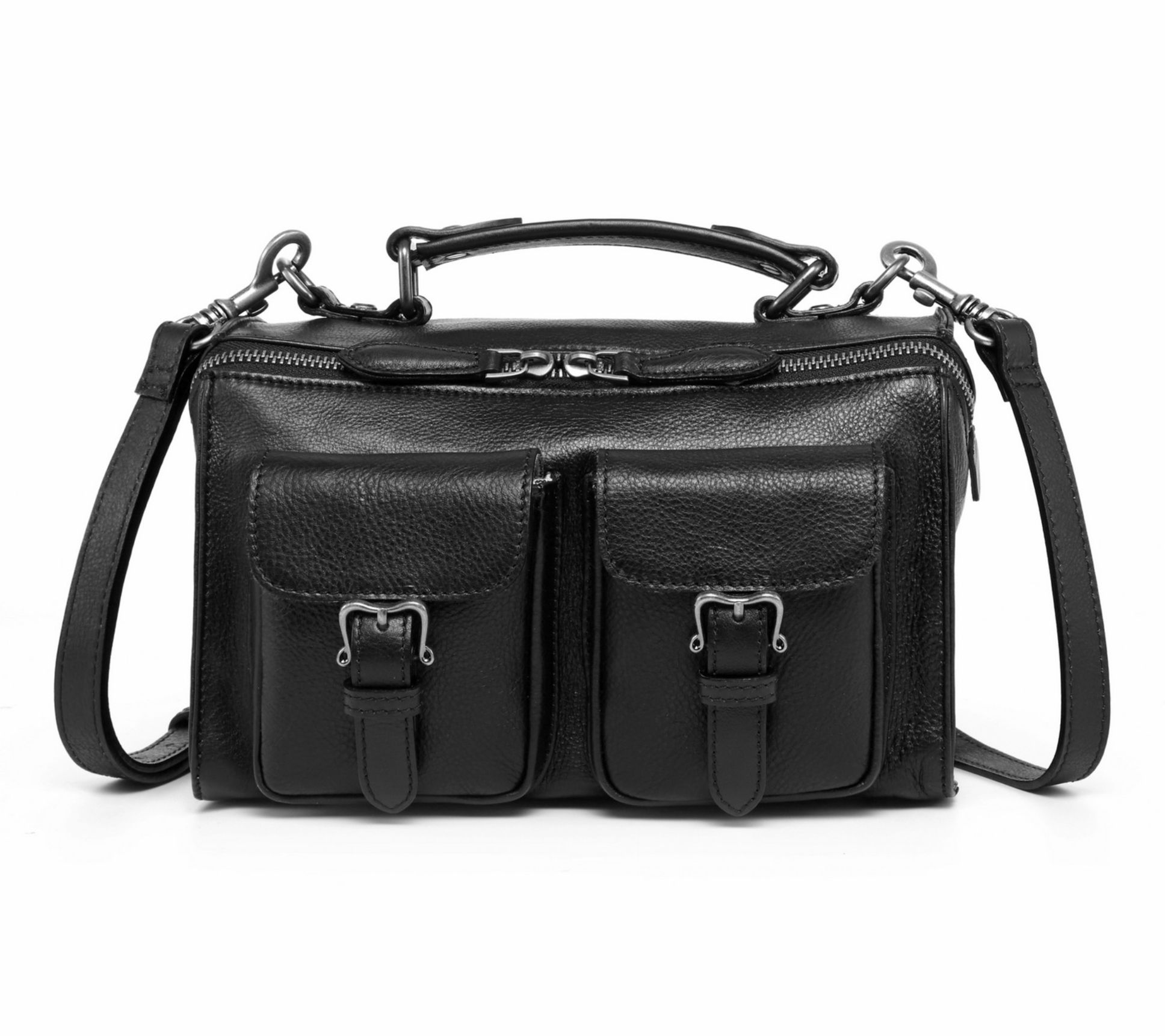 Old Trend Las Luna Leather Top Handle Crossbody