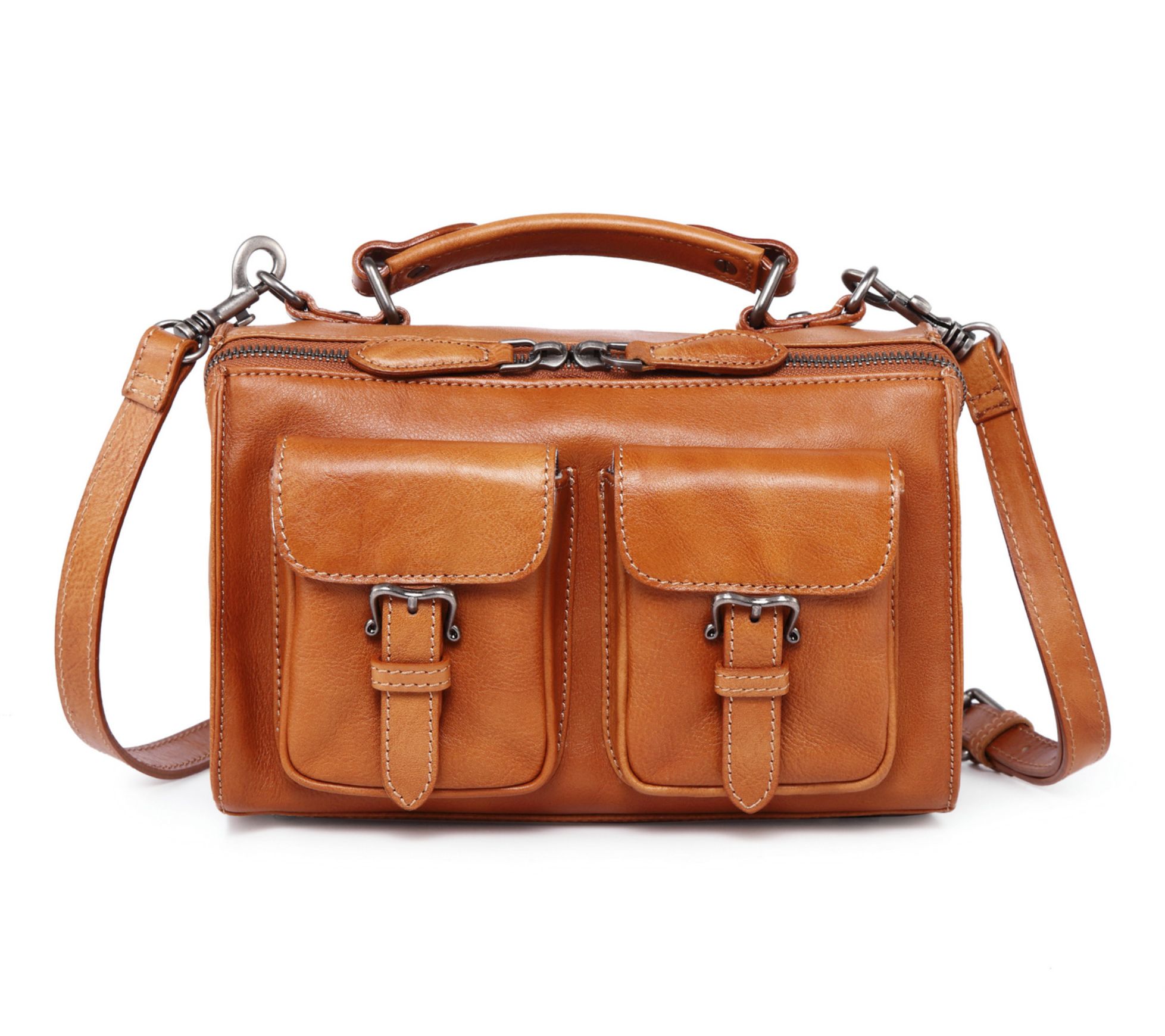 Old Trend Las Luna Leather Top Handle Crossbody