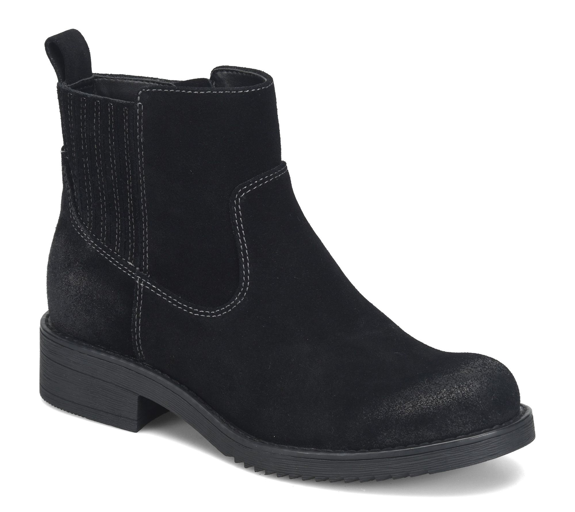 Comfortiva Water Resistant Suede Chelsea Boot -Claire