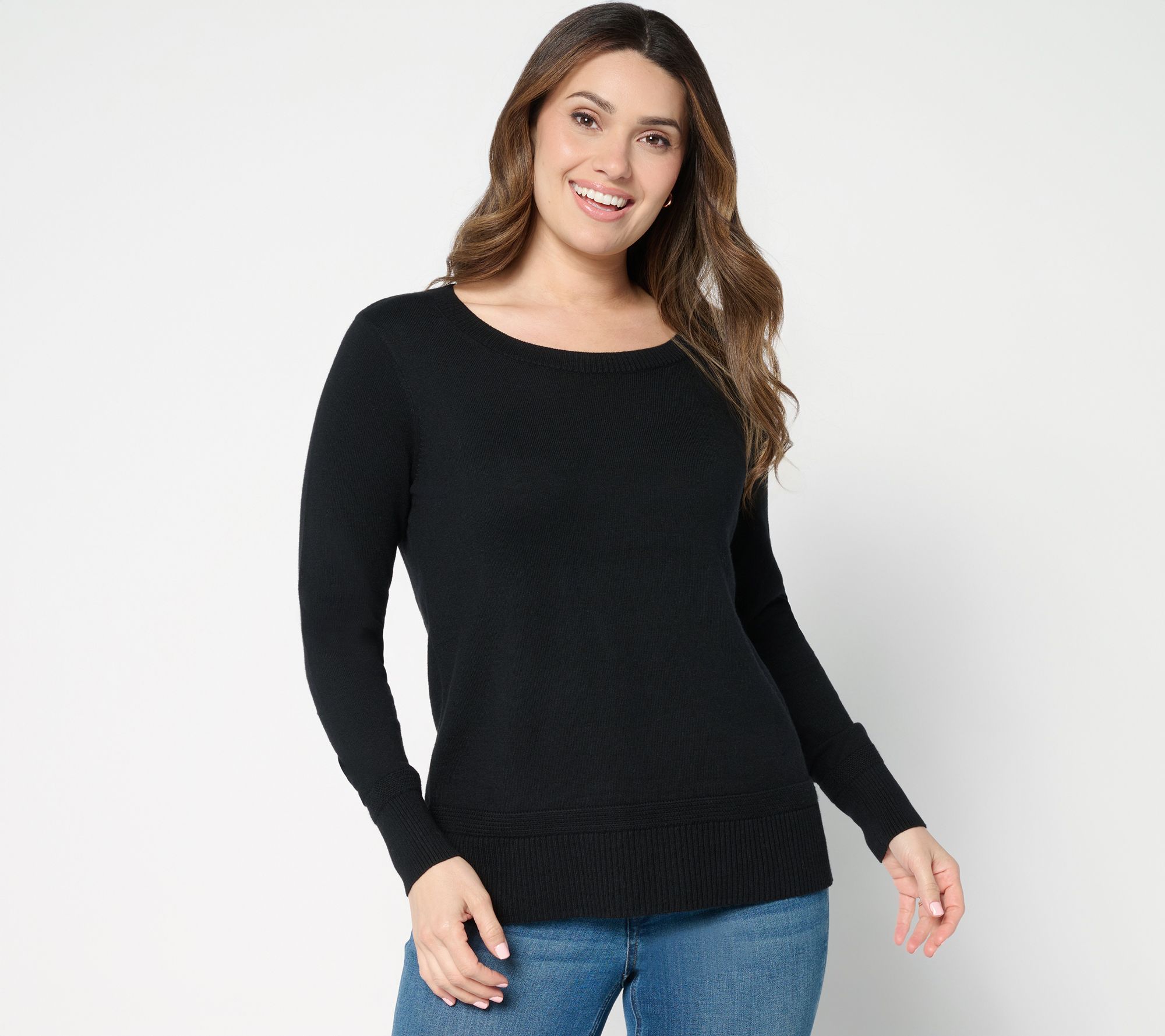 "As Is" Attitudes by Renee Round Neck Pullover Sweater