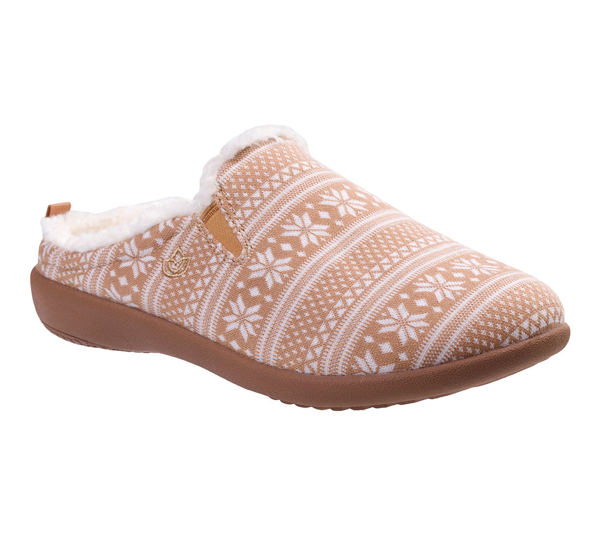 Spenco Orthotic Fair Isle Slippers - Dundee