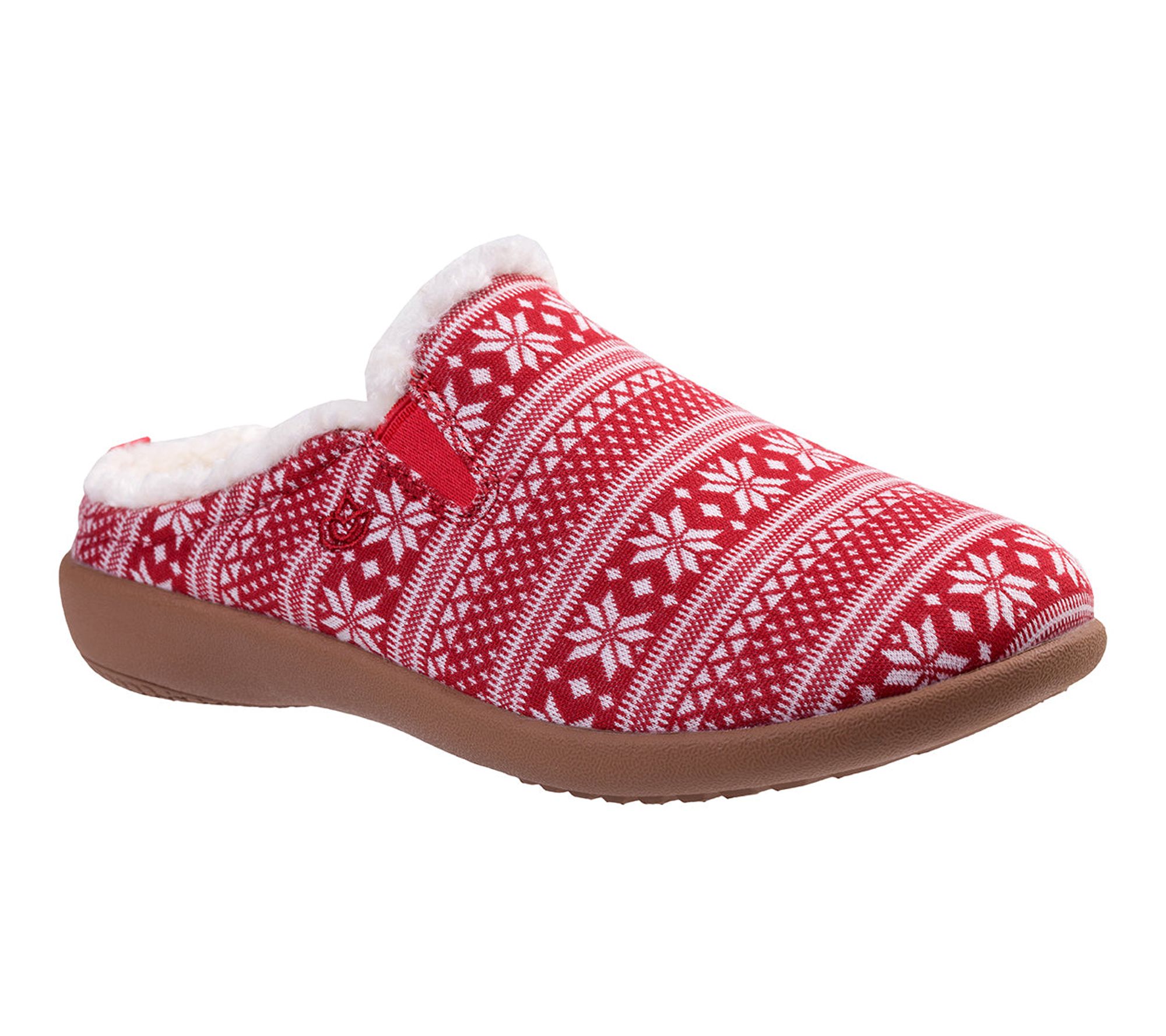 Spenco Orthotic Fair Isle Slippers - Dundee