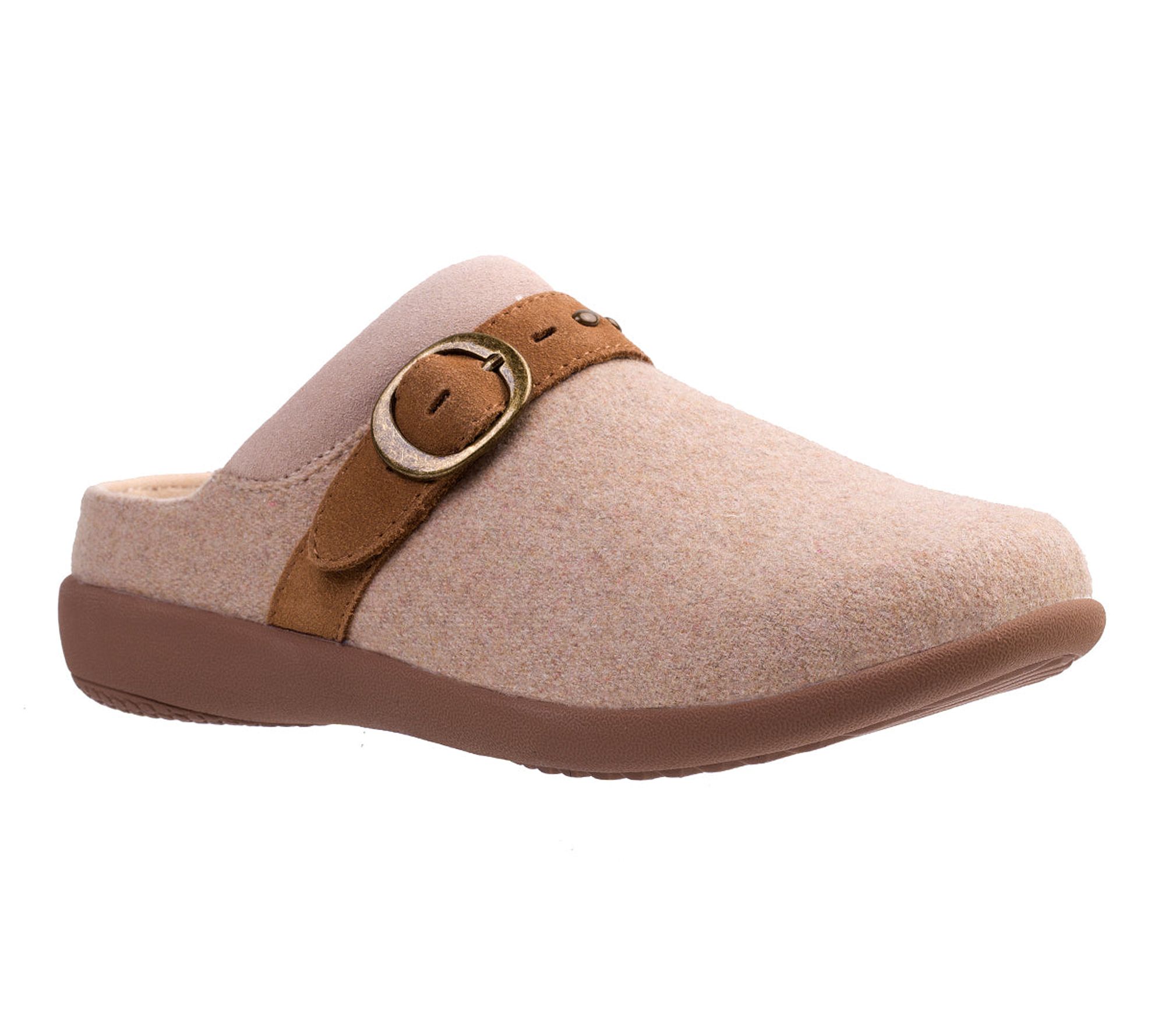 Spenco Orthotic Faux Wool Mules - Ashley