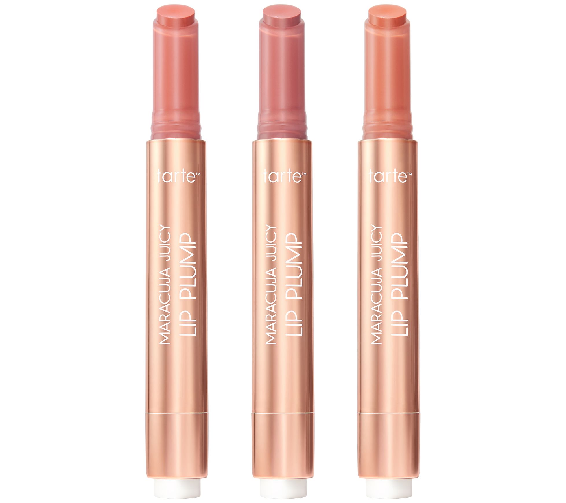 tarte maracuja juicy lip plump in bloom trio