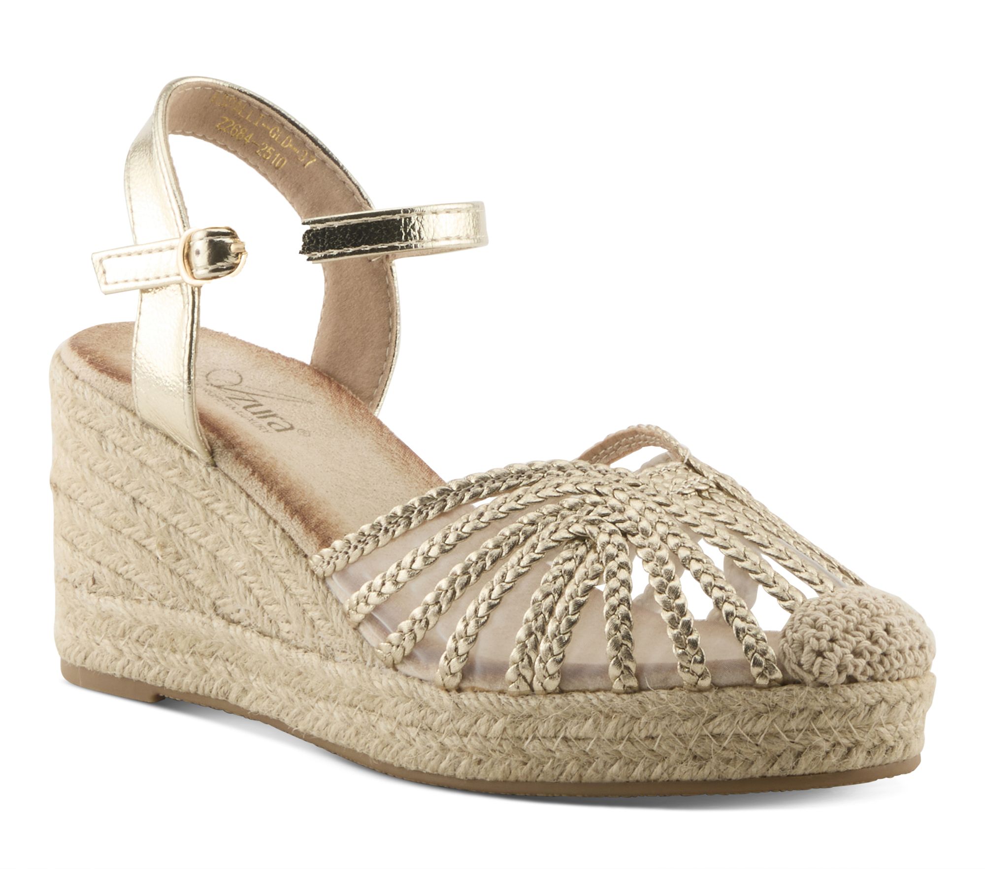 Azura by Spring Step Espadrille Wedge Sandal -Espalli