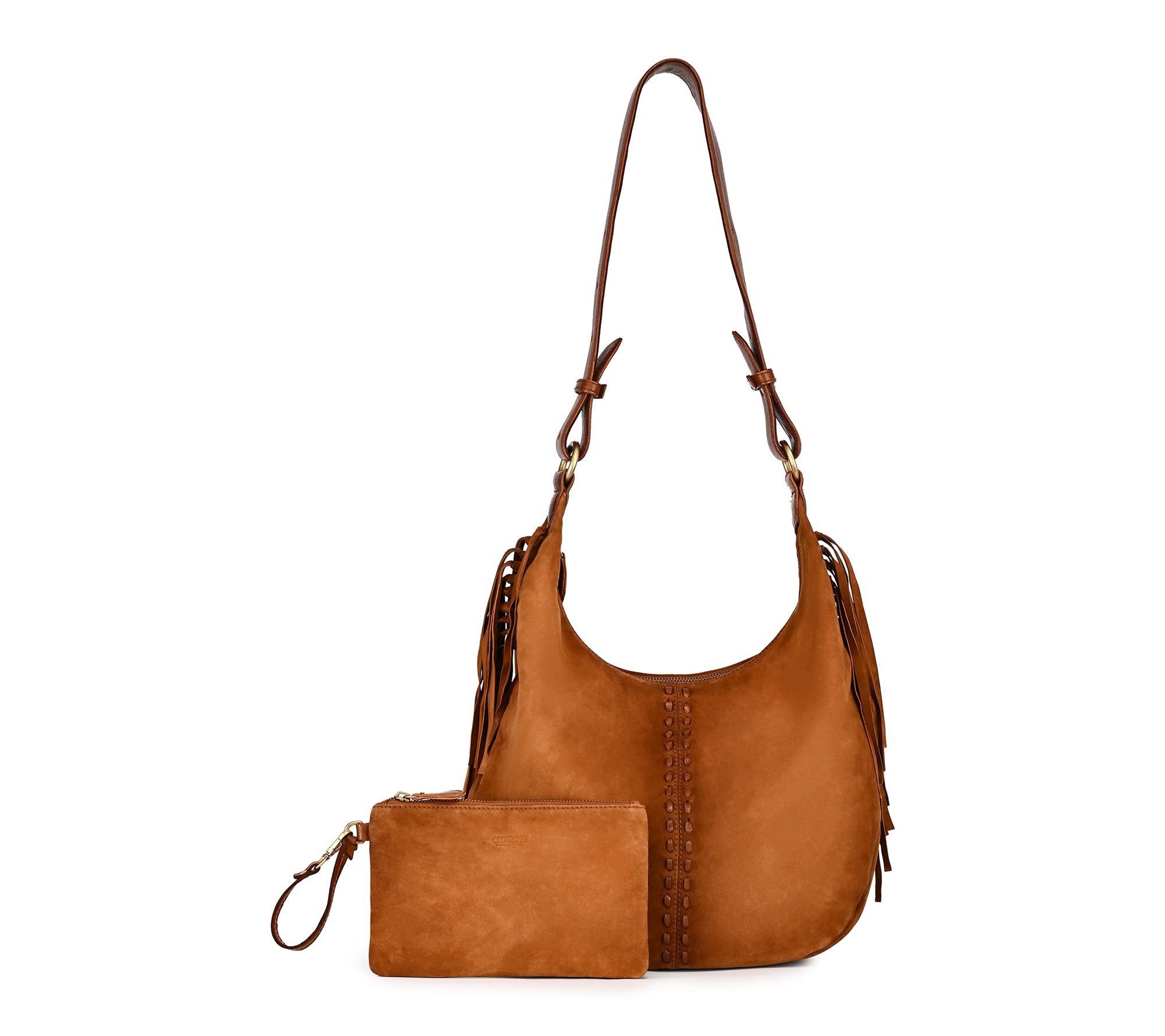 Old Trend Hydrangea Large Vintage Ombre Shoulder Bag