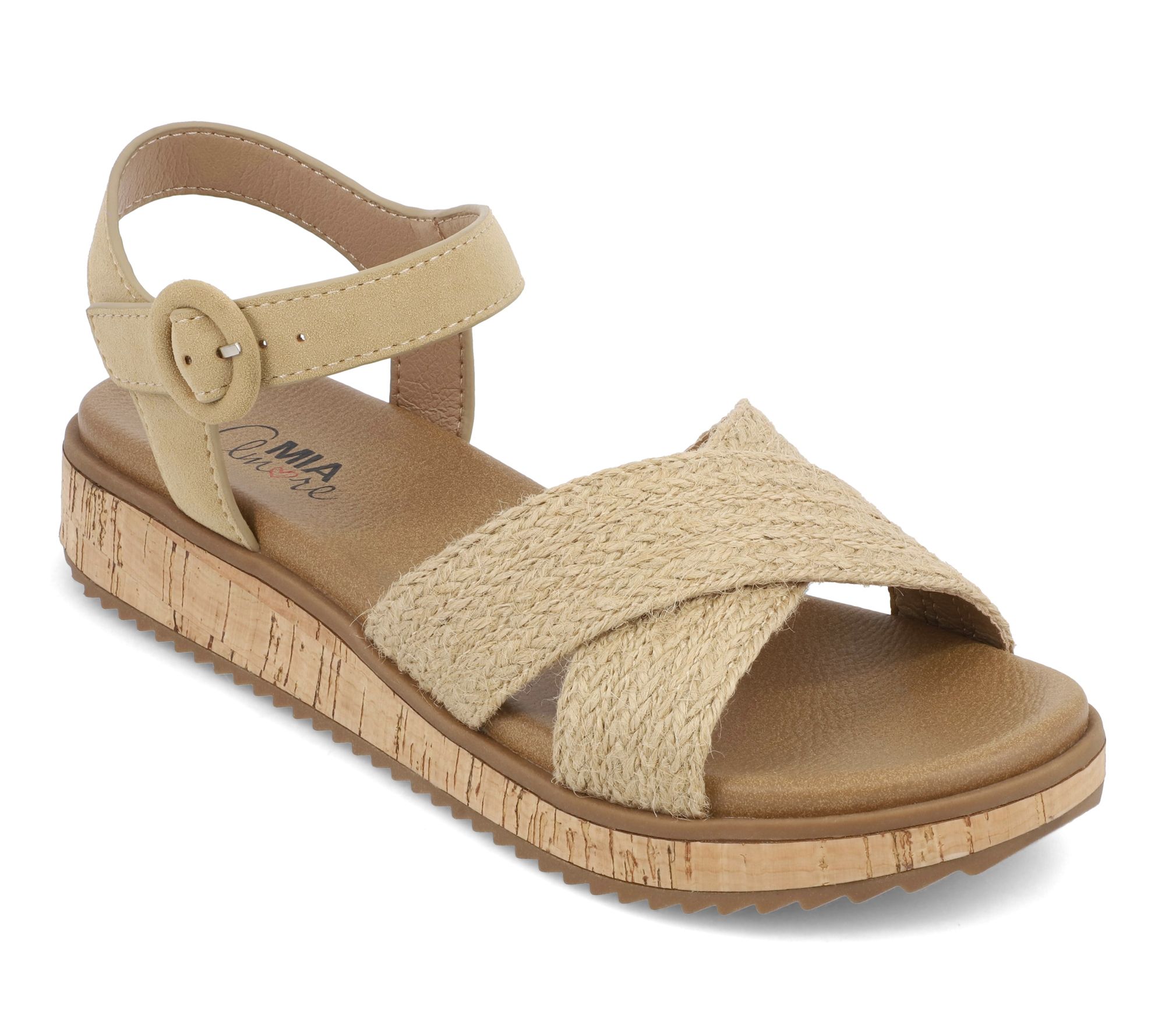 MIA Amore Rope Crossband Sandals - Rayne
