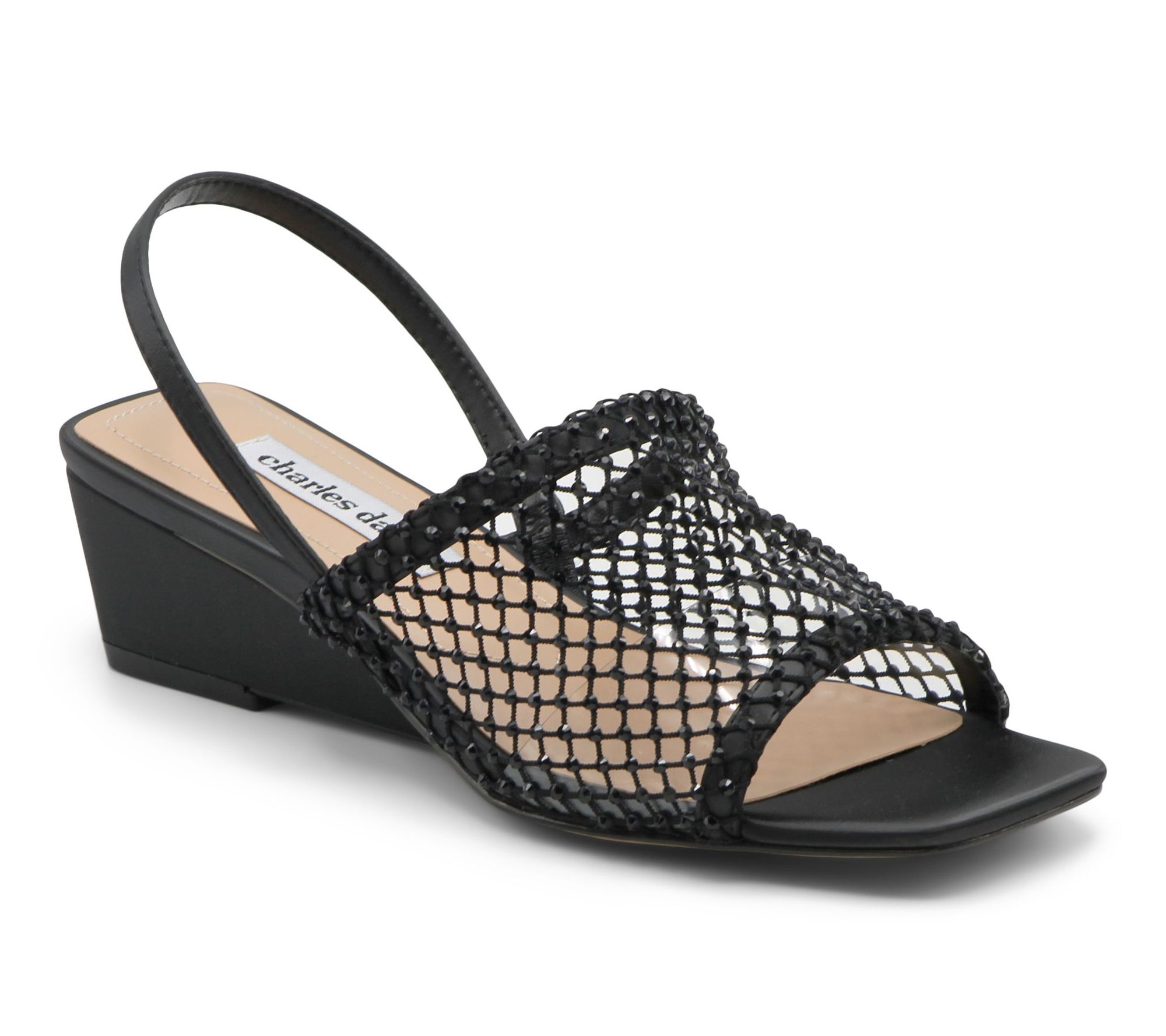Charles David Neah Slingback Wedge Sandal
