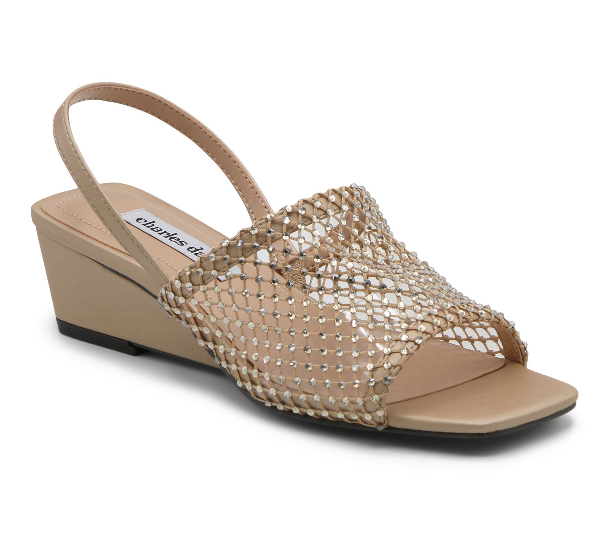 Charles David Neah Slingback Wedge Sandal