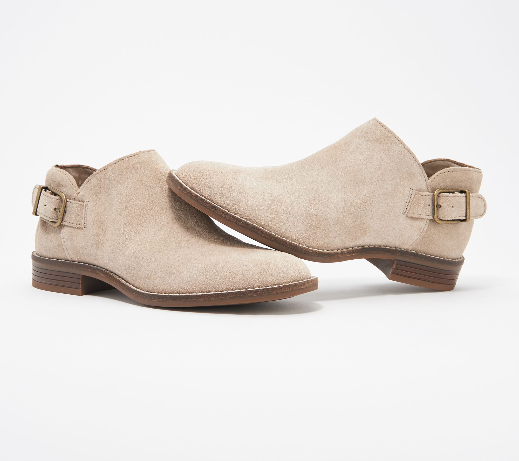 or Suede Booties - Camzin Pull 