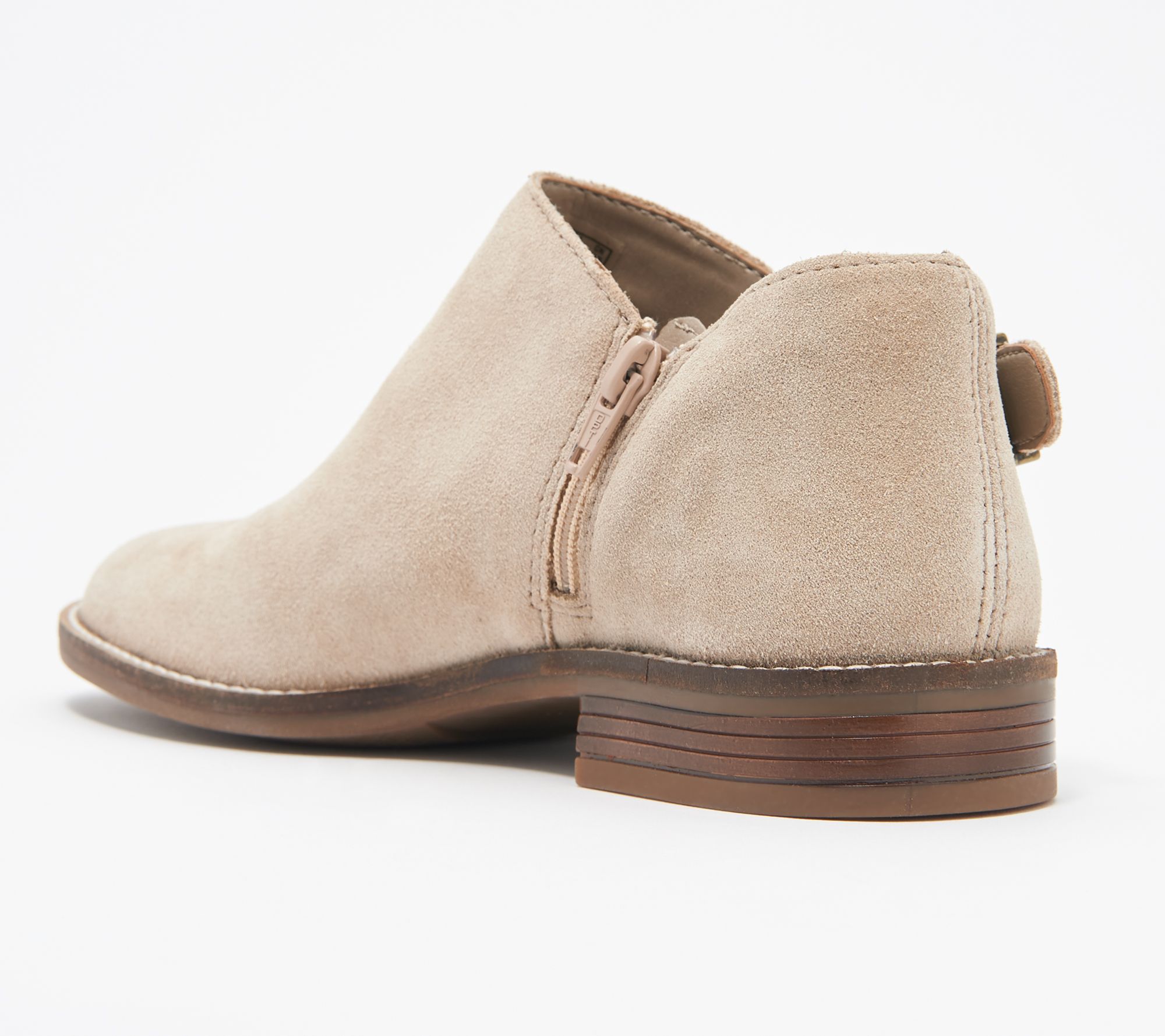 or Suede Booties - Camzin Pull 