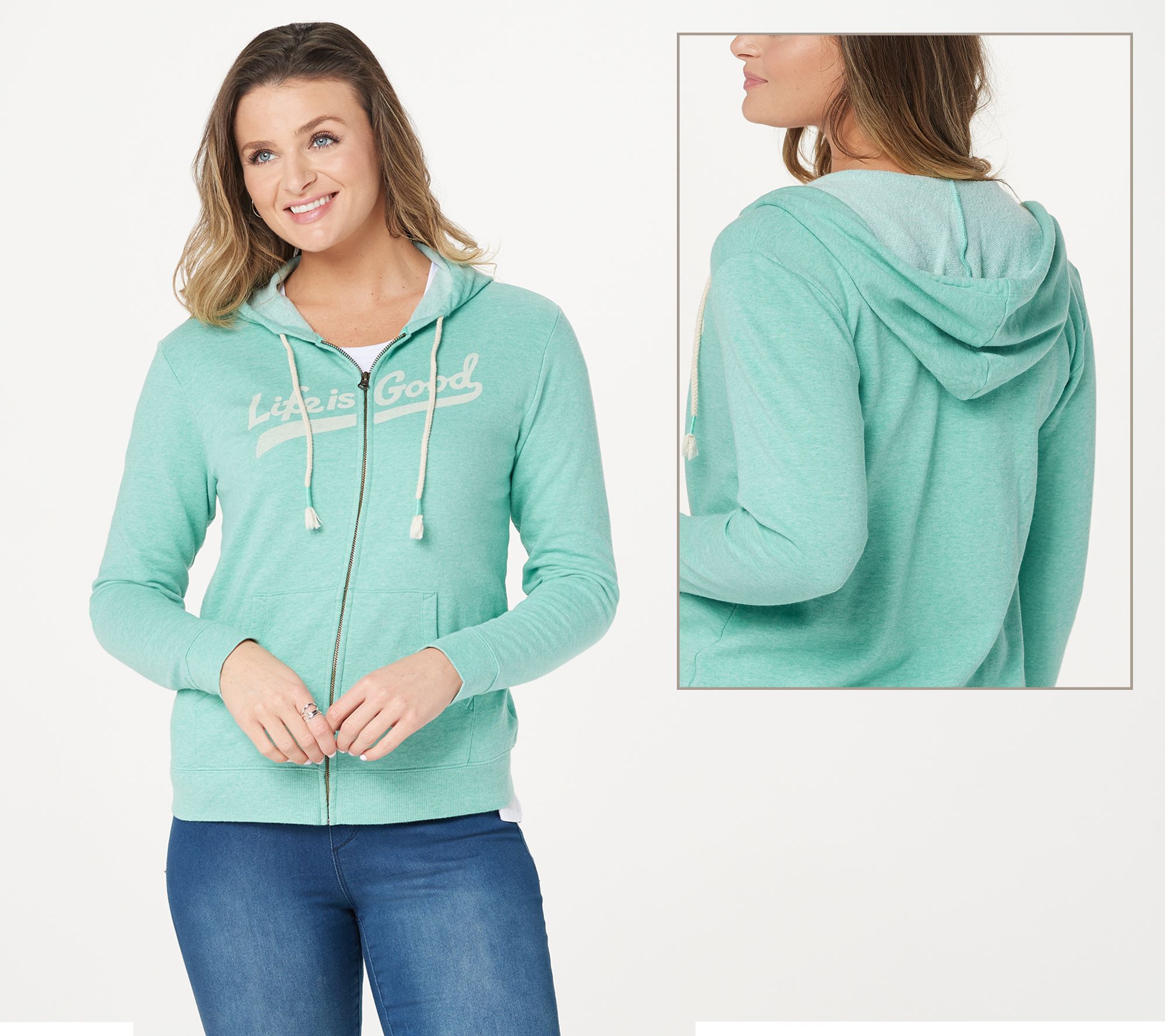 life is good fleece jackets