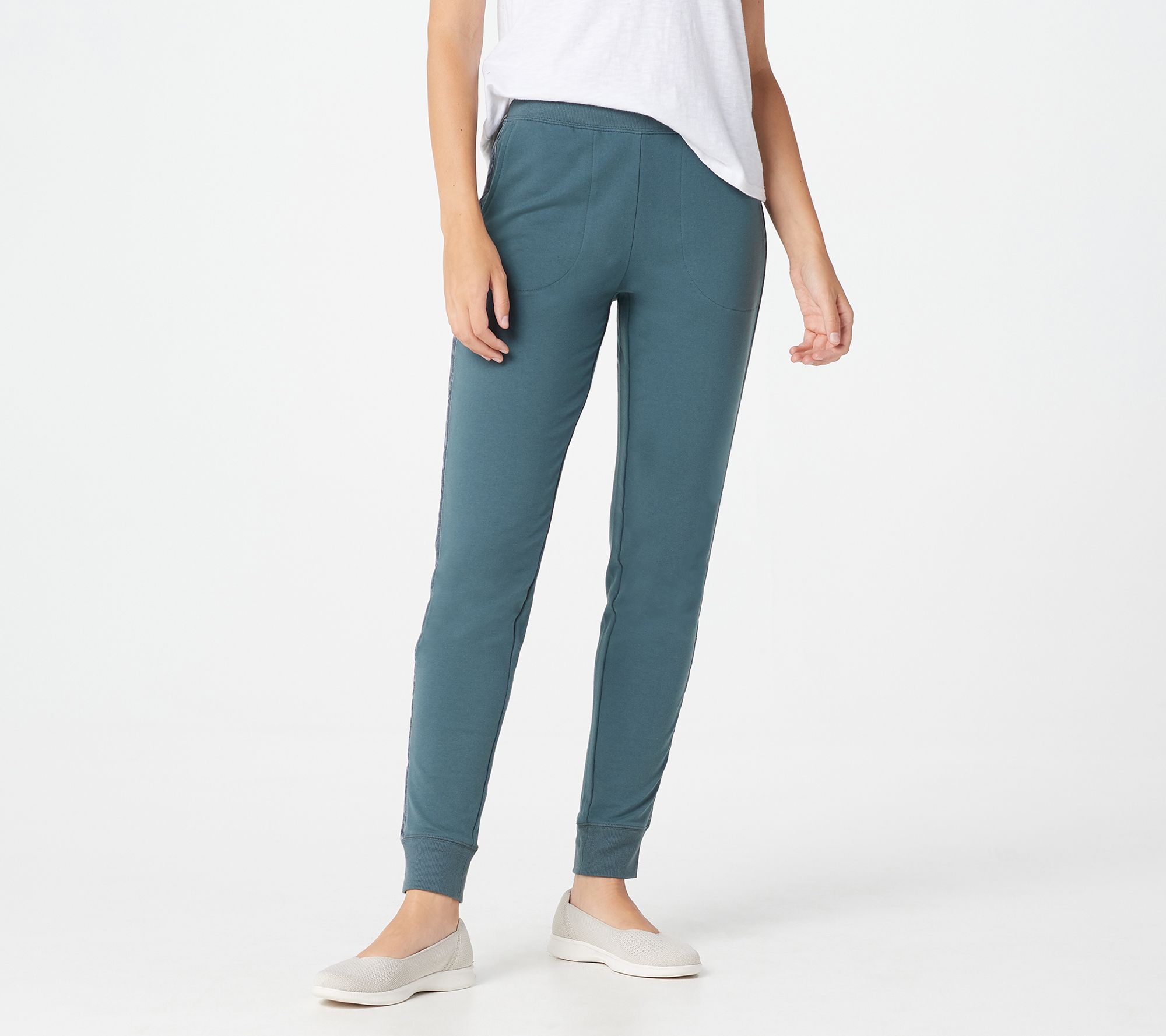 qvc denim and company jogger pants