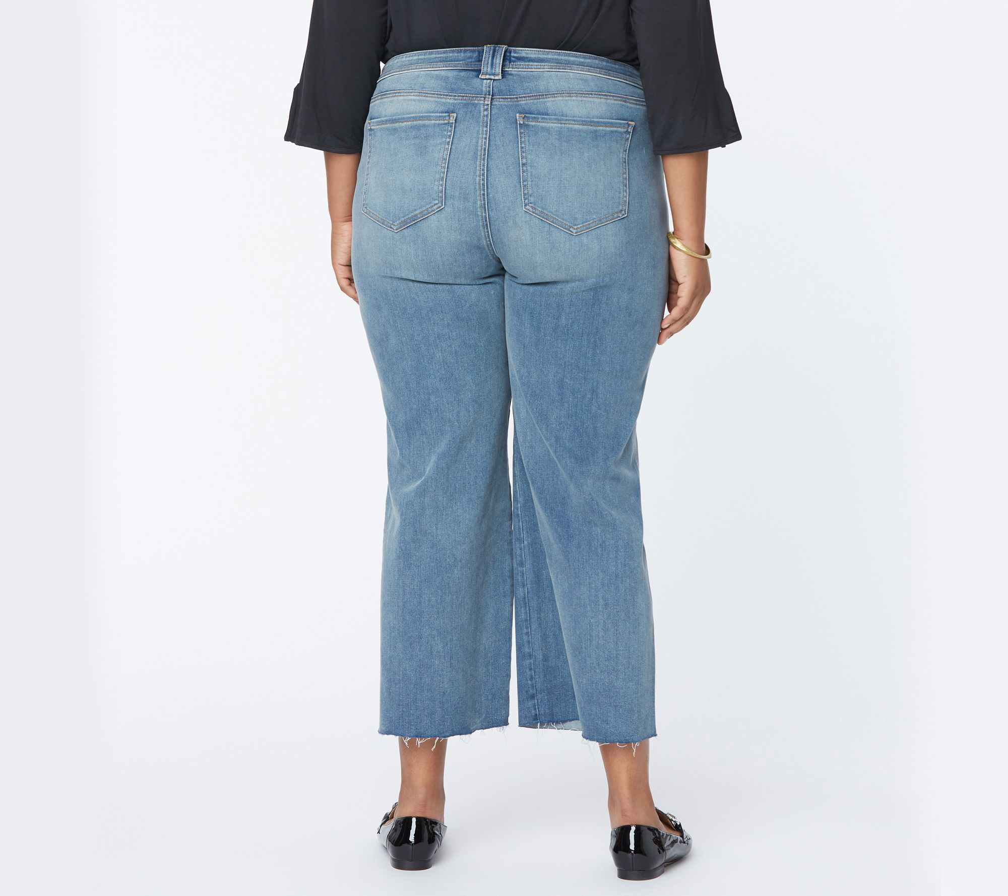 nydj teresa wide leg jeans