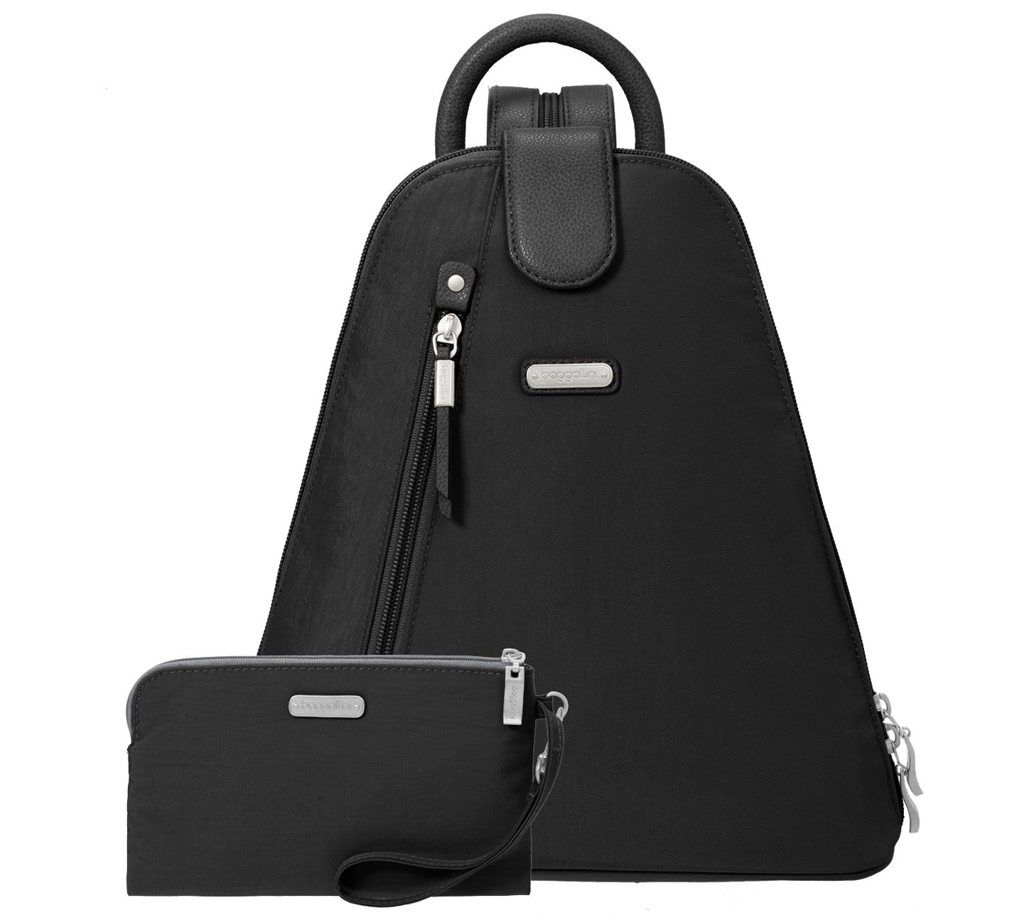 Baggallini Metro Backpack with RFID Phone Wristlet