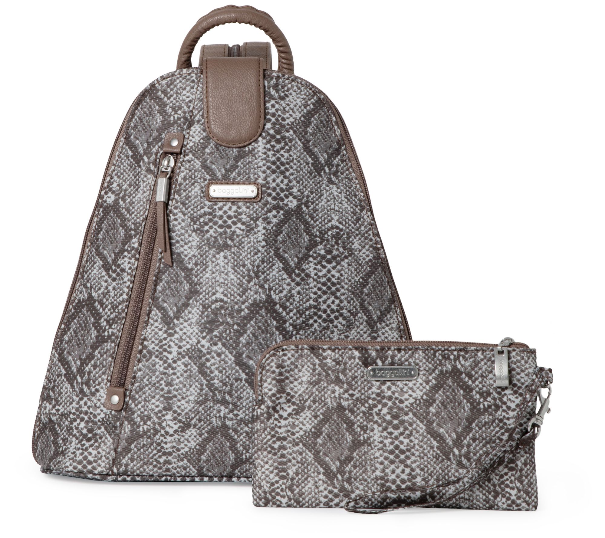 Baggallini Metro Backpack with RFID Phone Wristlet