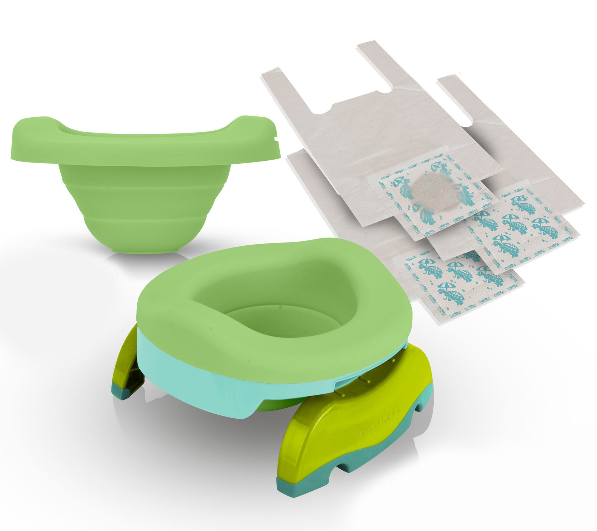 Kalencom Potette Plus 2-in-1 Portable Potty Bundle