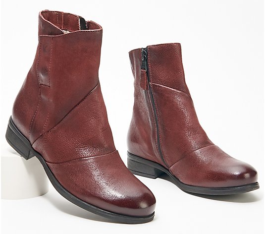 Miz Mooz Leather Ankle Boots - Swell