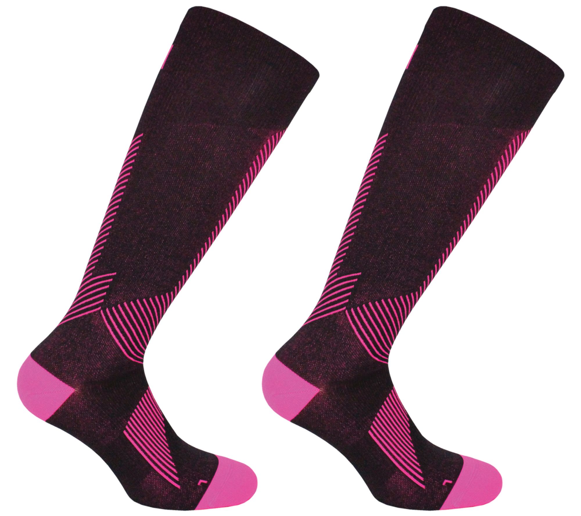 Norfolk Set of 2 Sport Compression Ladies Sock- Irem - QVC.com