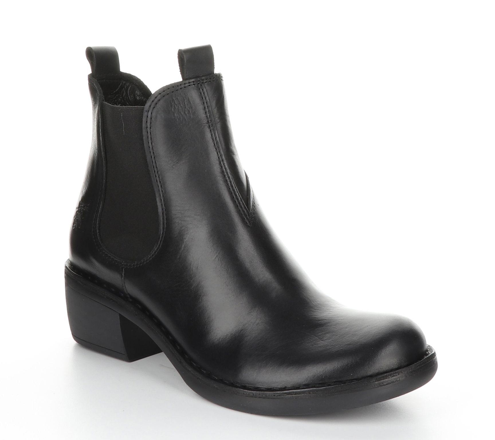 Fly London Leather Pull-On Boots-Meme