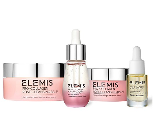 ELEMIS Pro-Collagen Rose Cleansing Balm & Facial Oil Kit