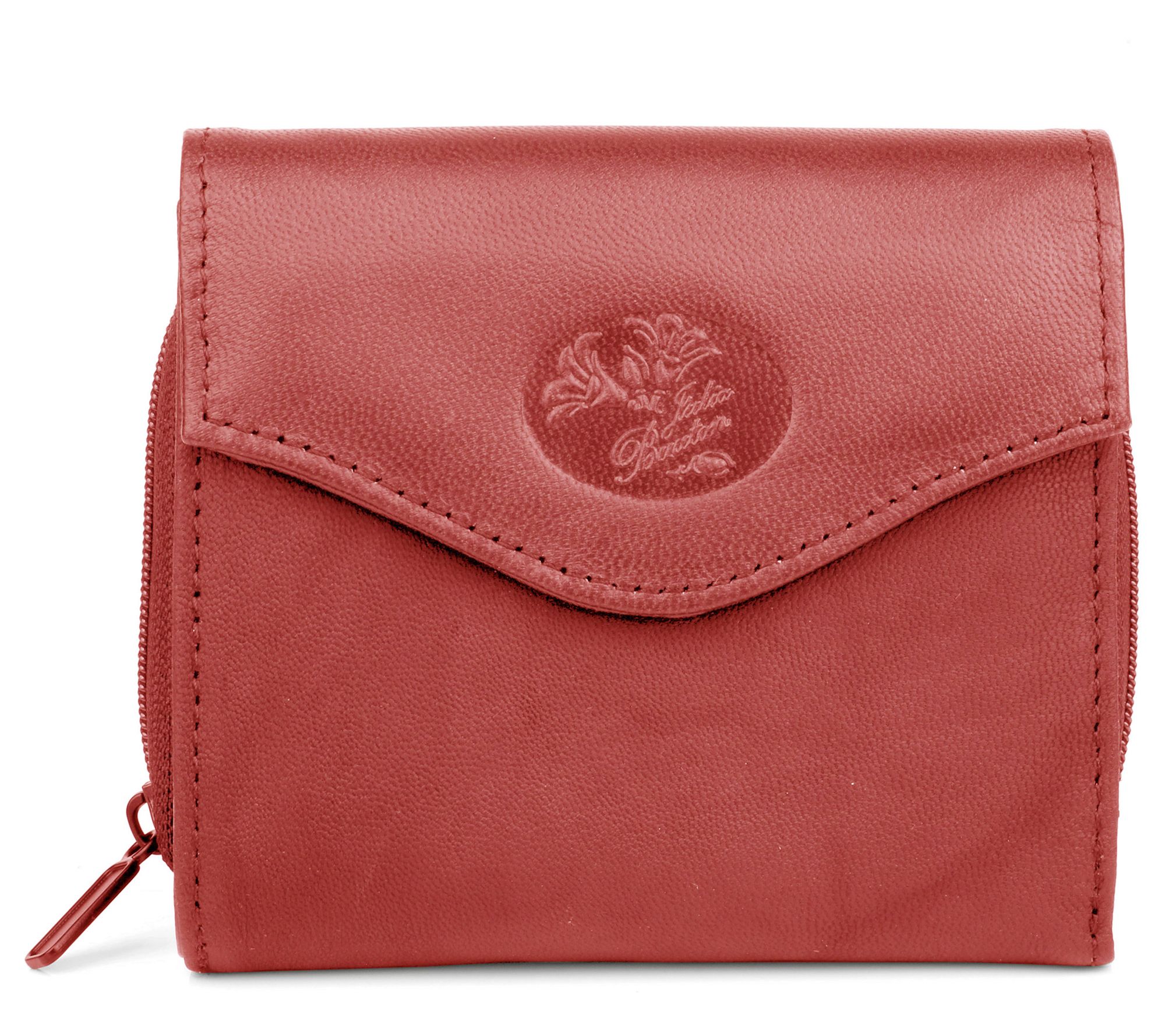 Julia Buxton Heiress Zip French Purse