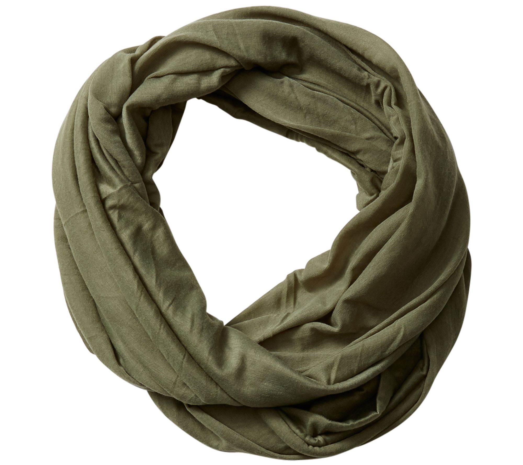 Tickled Pink Jersey Knit Infinity Scarf