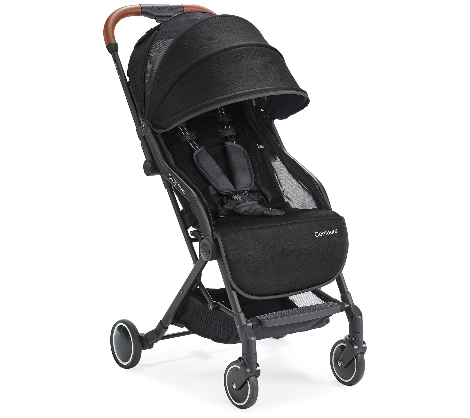Contours Bitsy Elite Lightweight Stroller, OnyxBlack