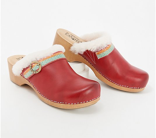 L'Artiste by Spring Step Leather Clogs - Kush