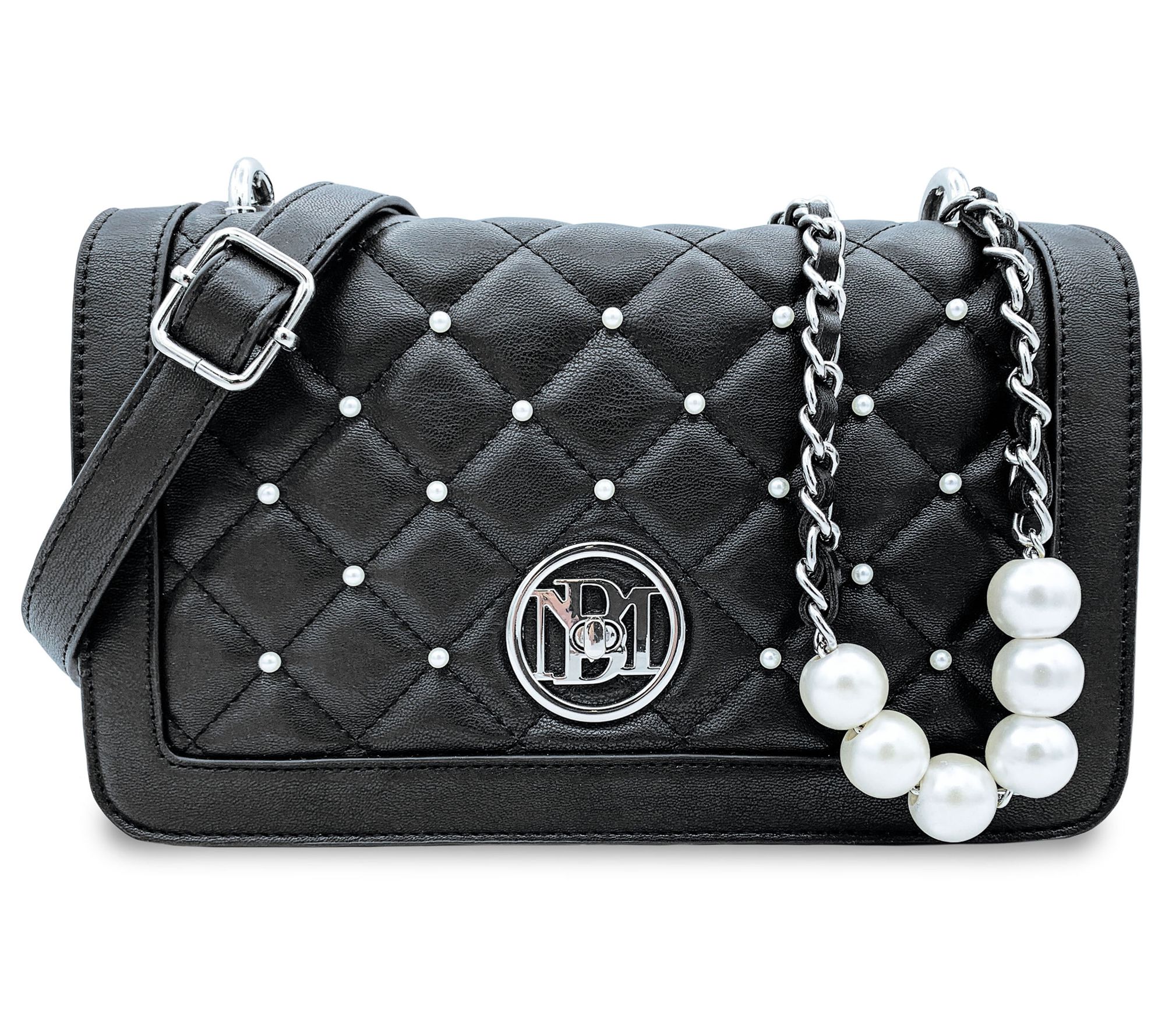 1pc Mini Crossbody Handbags Women Jelly Crocodile Pattern Pearl