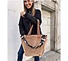 Sprigs Faux Fur Tote with Removable Printed Crossbody Strap, 3 of 3