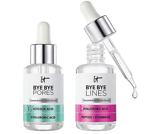 IT Cosmetics Bye Bye Serums Refine & Smooth Skin-Care Duo Auto-Delivery