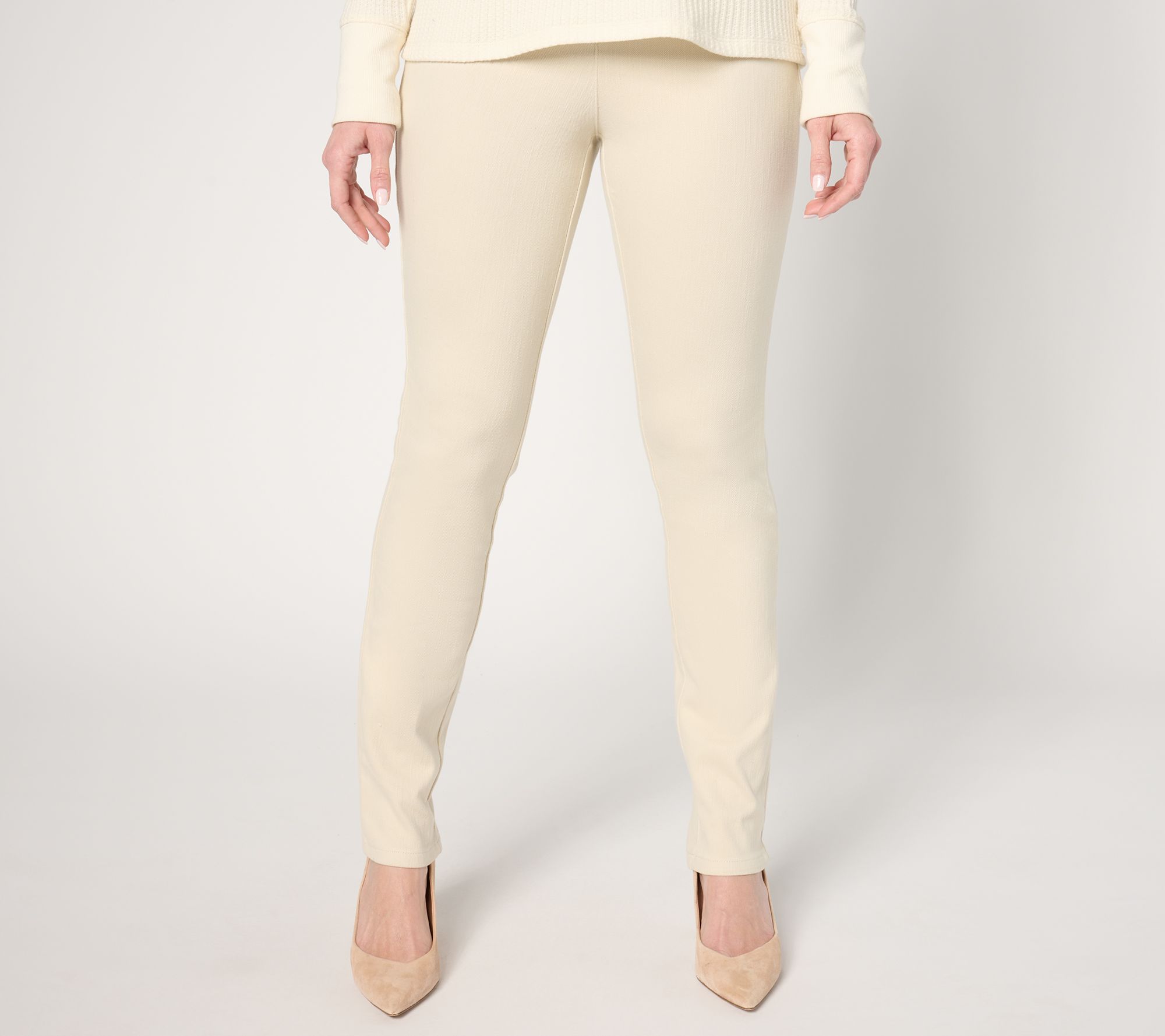 Belle by Kim Gravel Pet Flexibelle Slim Straight-Leg