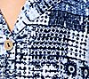 Joan Rivers Short Sleeve Linen Resort Shirt, 3 of 3