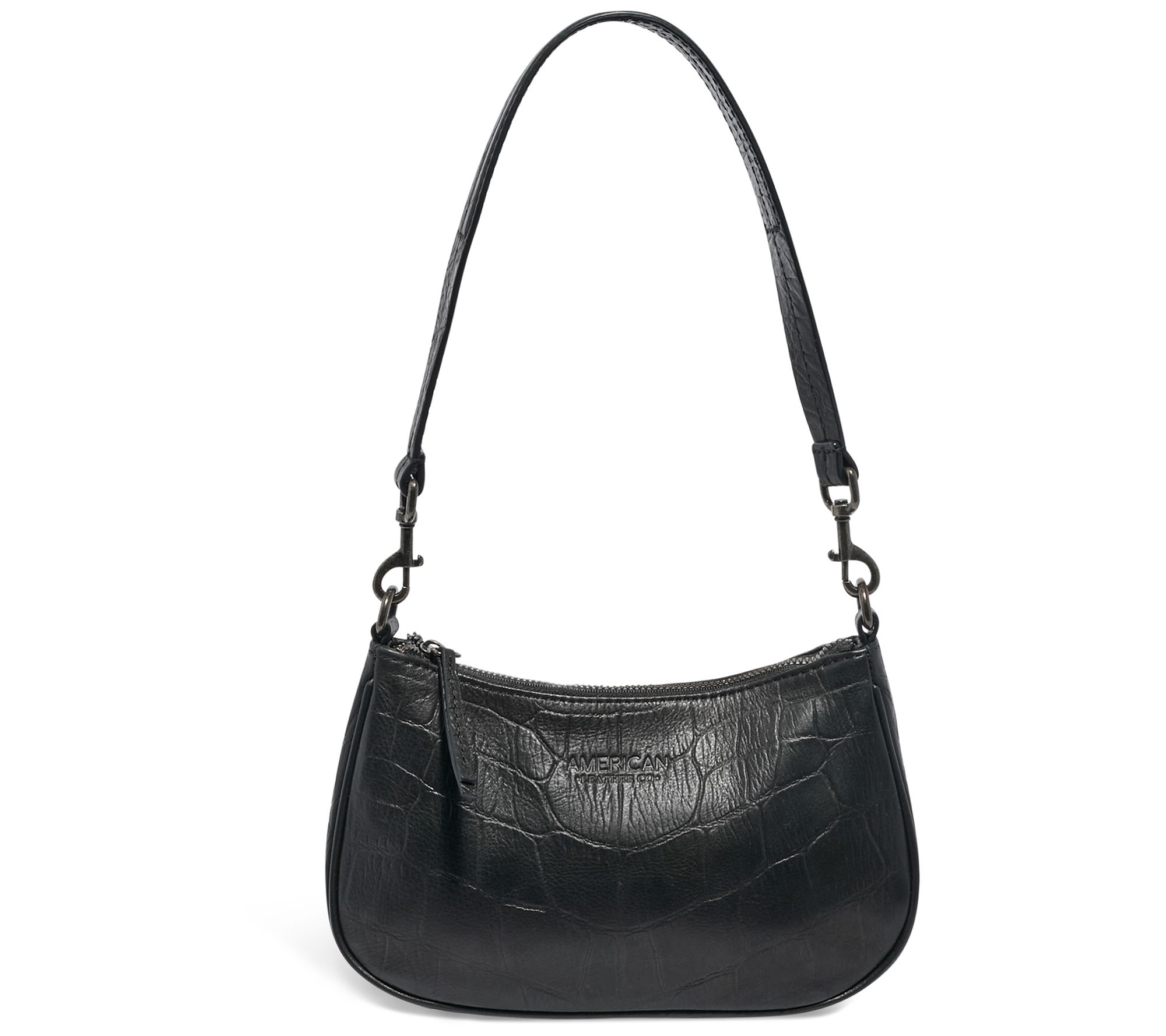 American Leather Co. Julia Baguette with Shoulder Strap