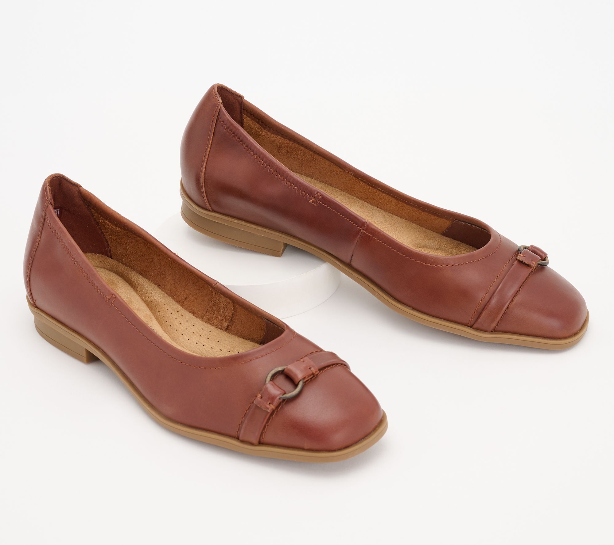 Collection Leather Flat - Lyrical - QVC.com