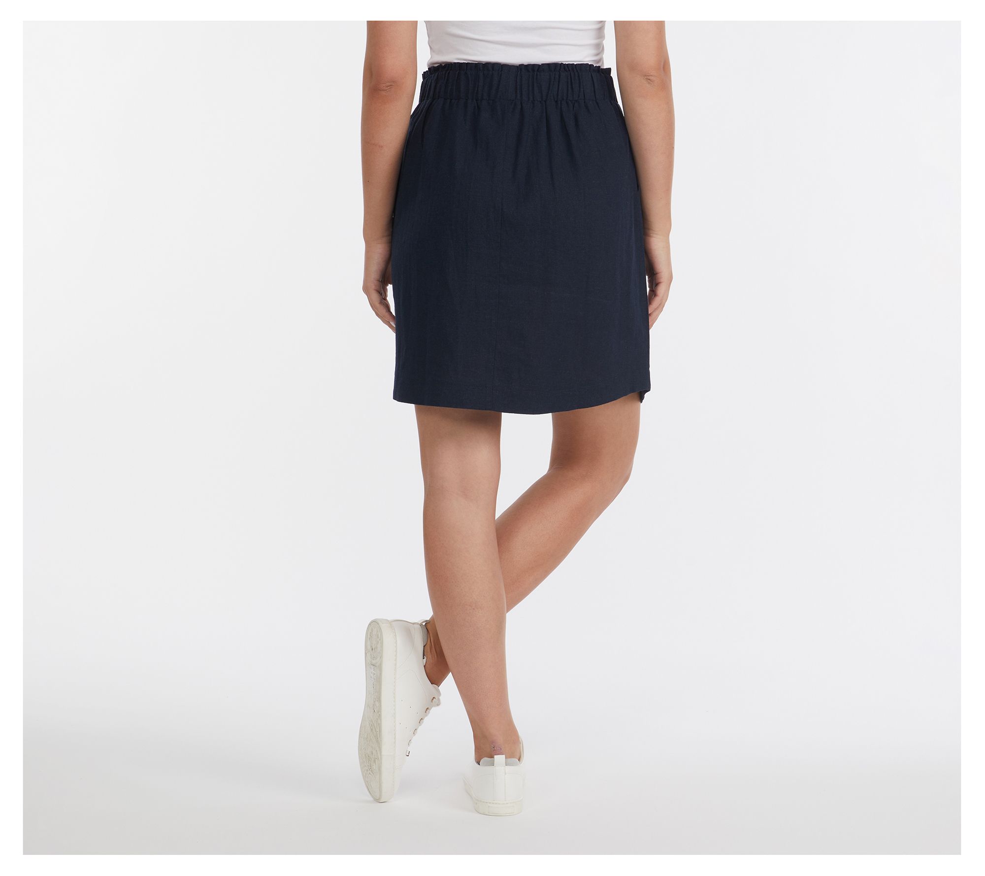 Paperbag on sale skirt qvc