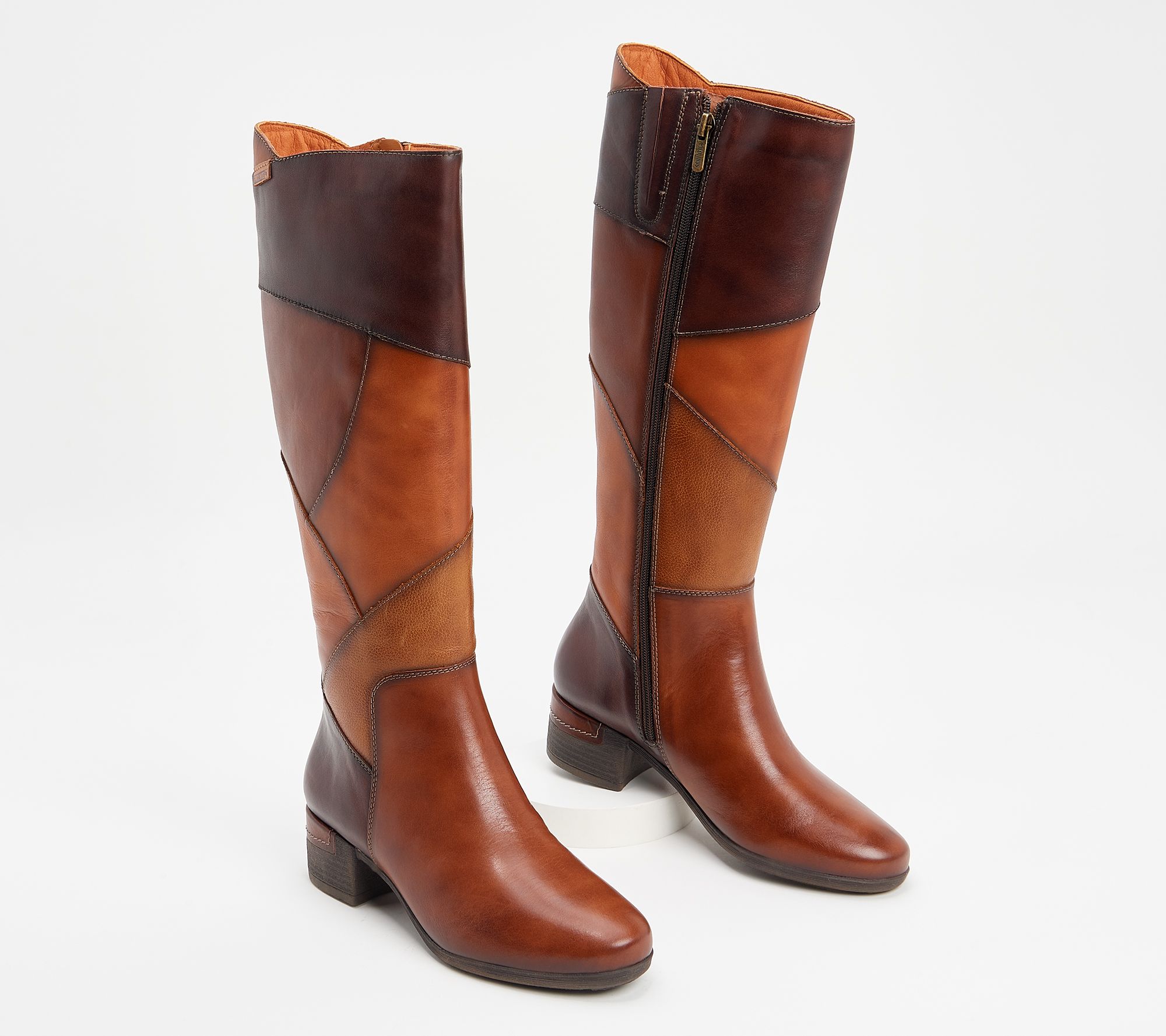 As Is Pikolinos Leather Tall Shaft Boots- Malaga