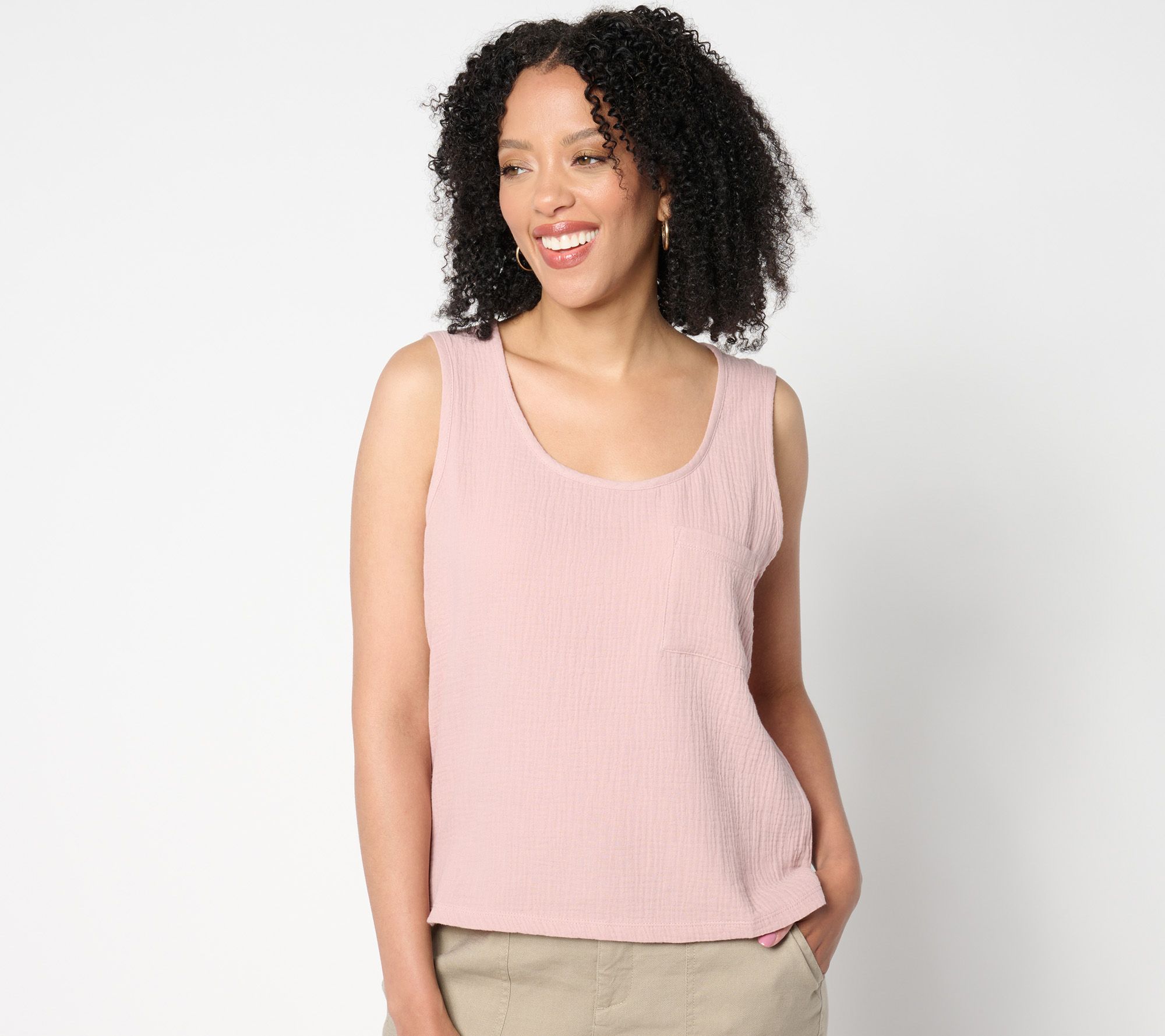 Barefoot Dreams Malibu Collection Sun Soaked Cotton Tank