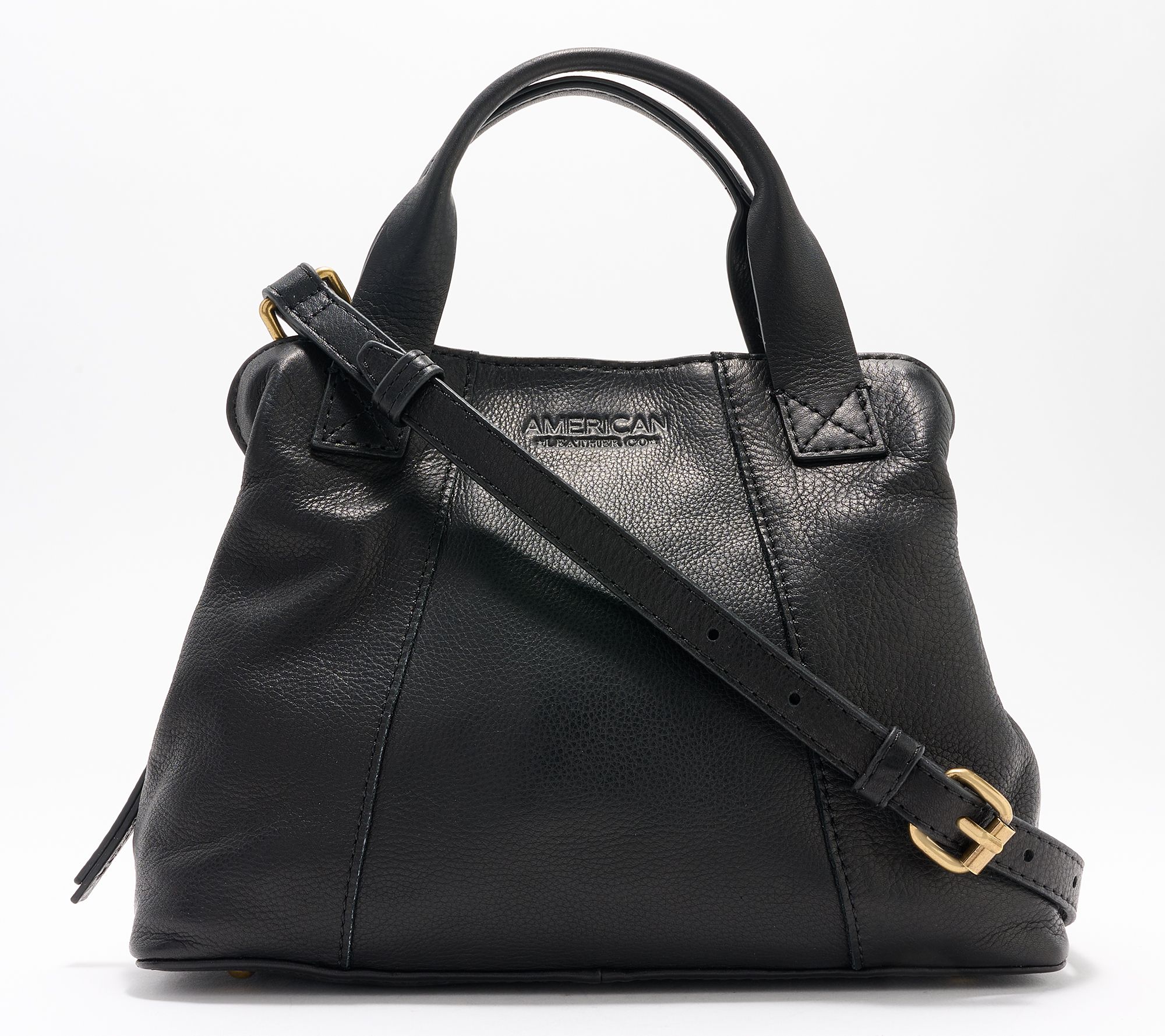 American Leather Co. Mini Ada Leather Satchel Crossbody