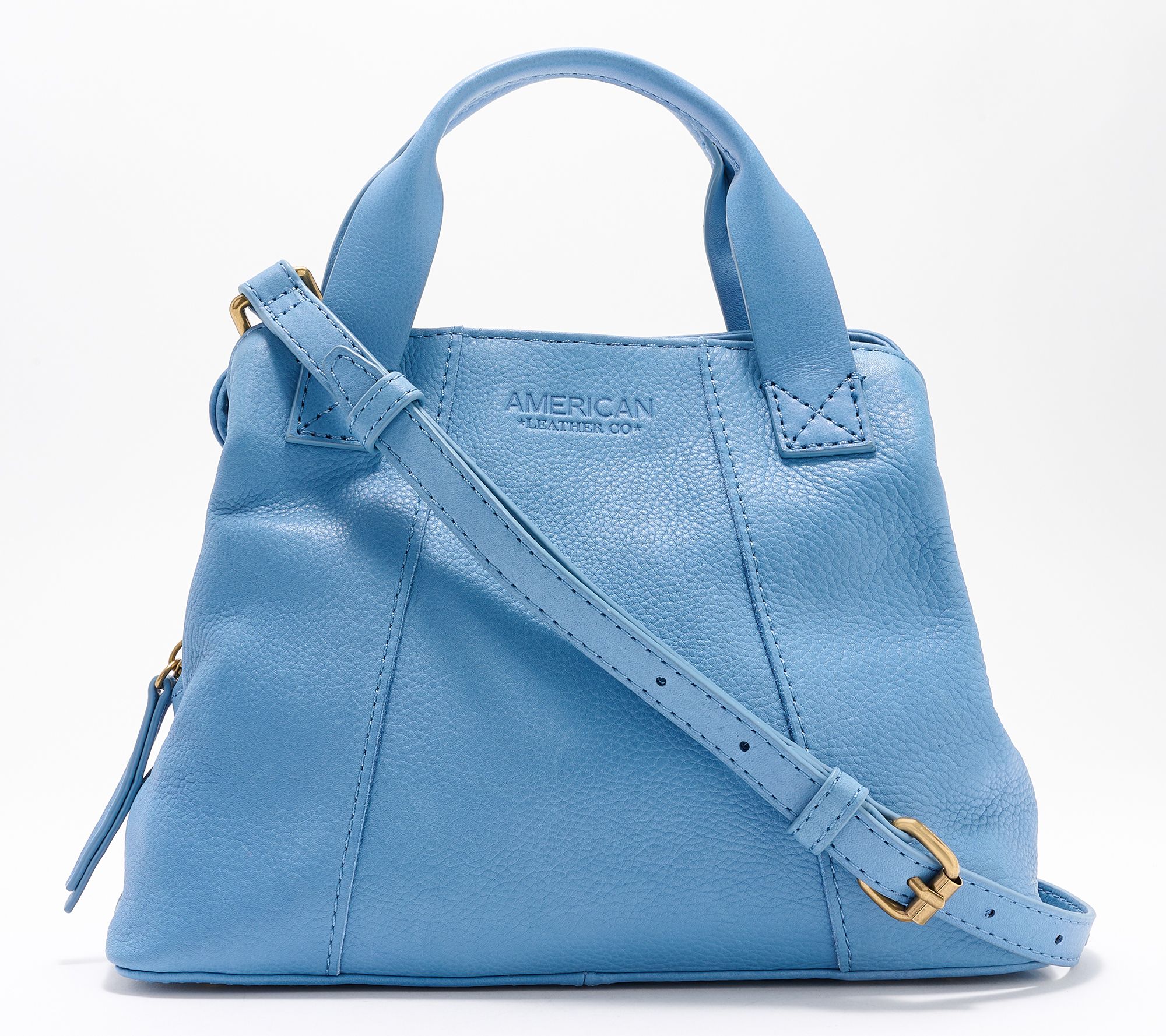 American Leather Co. Mini Ada Leather Satchel Crossbody