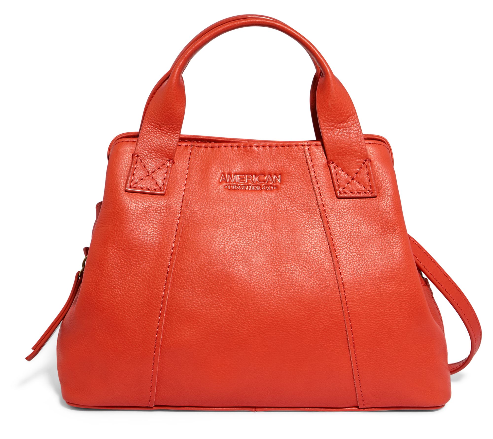American Leather Co. Mini Ada Leather Satchel Crossbody