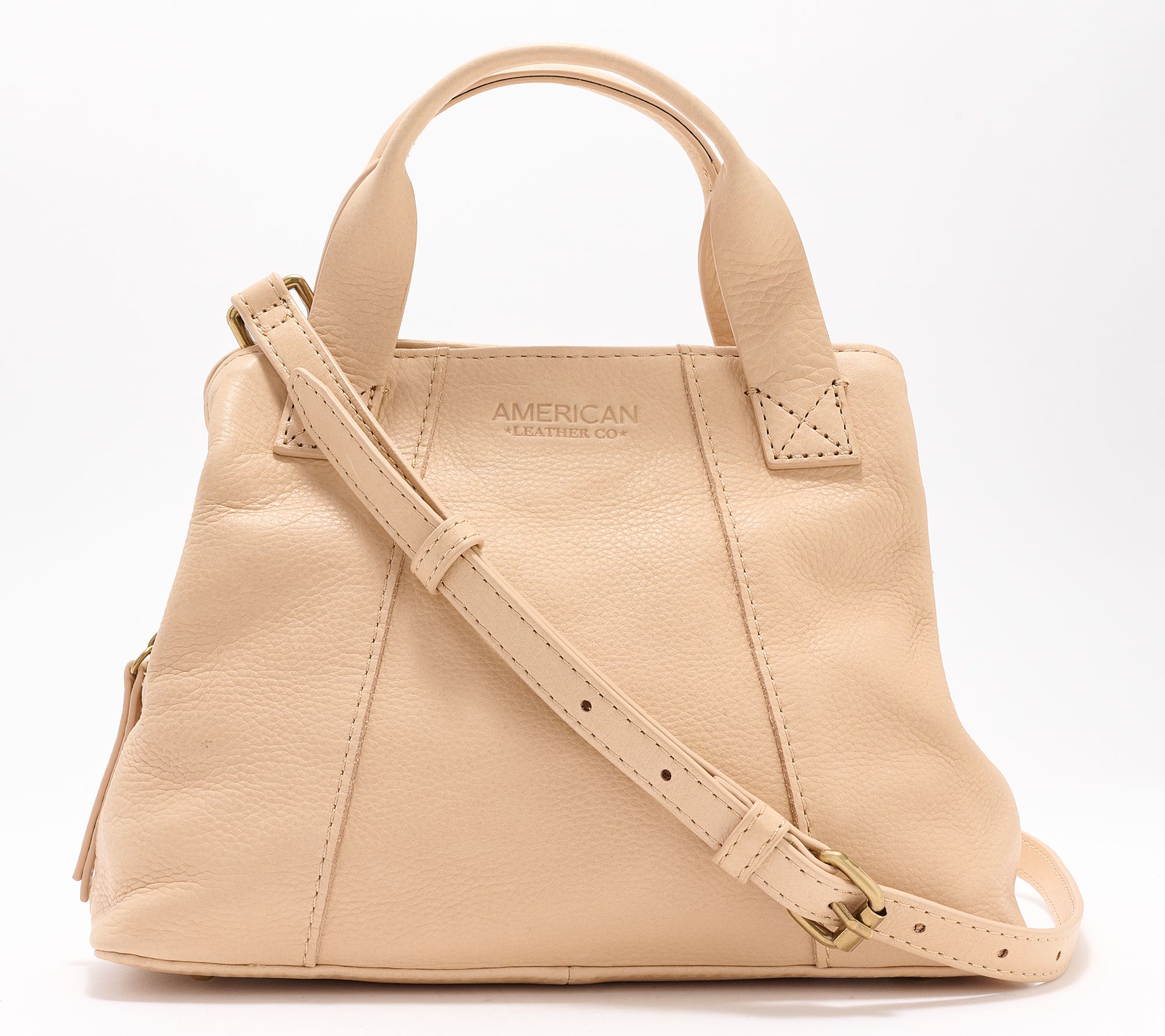 American Leather Co. Mini Ada Leather Satchel Crossbody