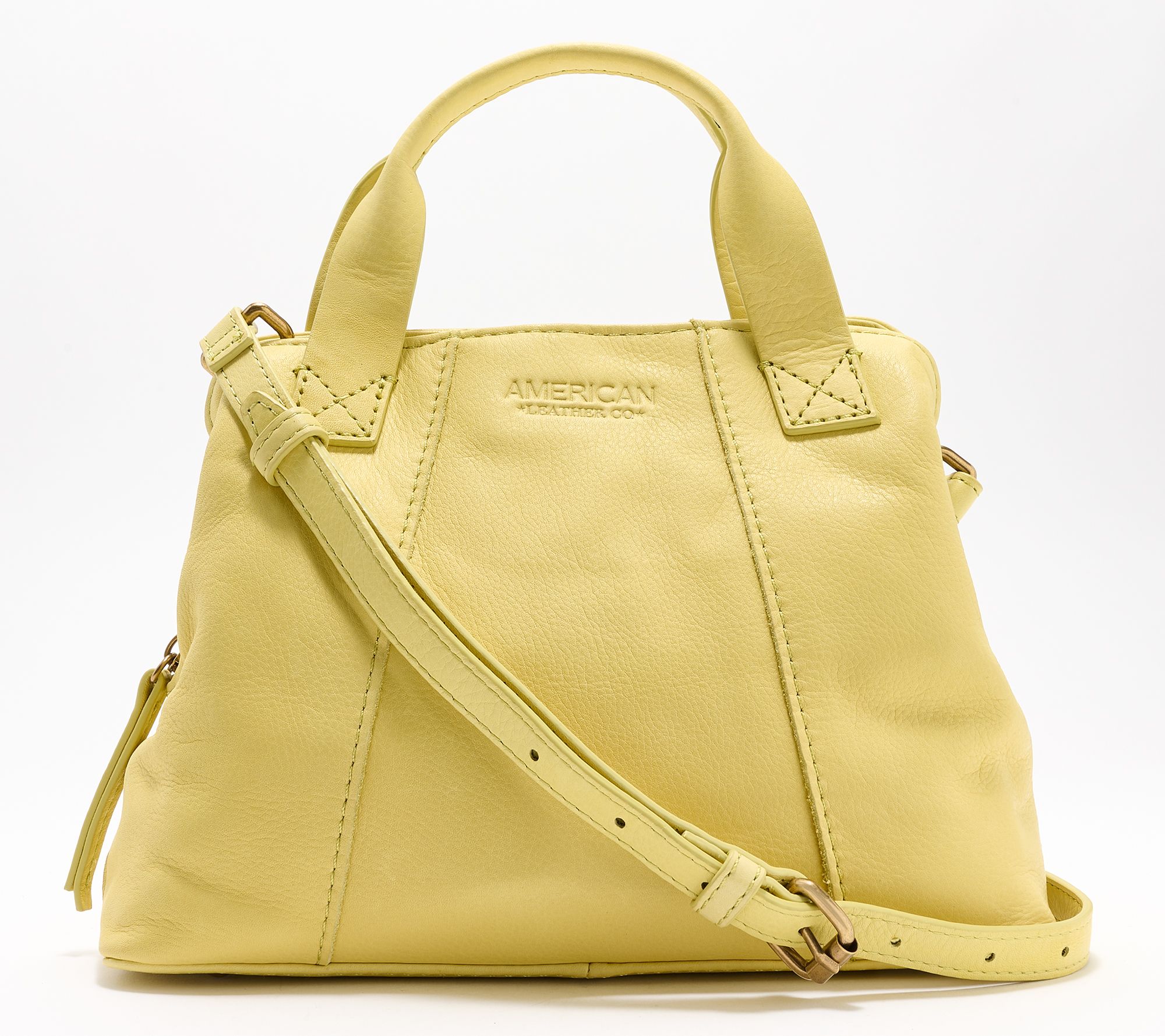 American Leather Co. Mini Ada Leather Satchel Crossbody